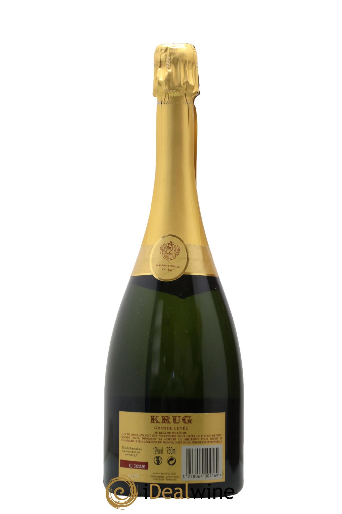 Grande Cuvée - 161ème édition Krug - Lot de 1 bouteille - 1