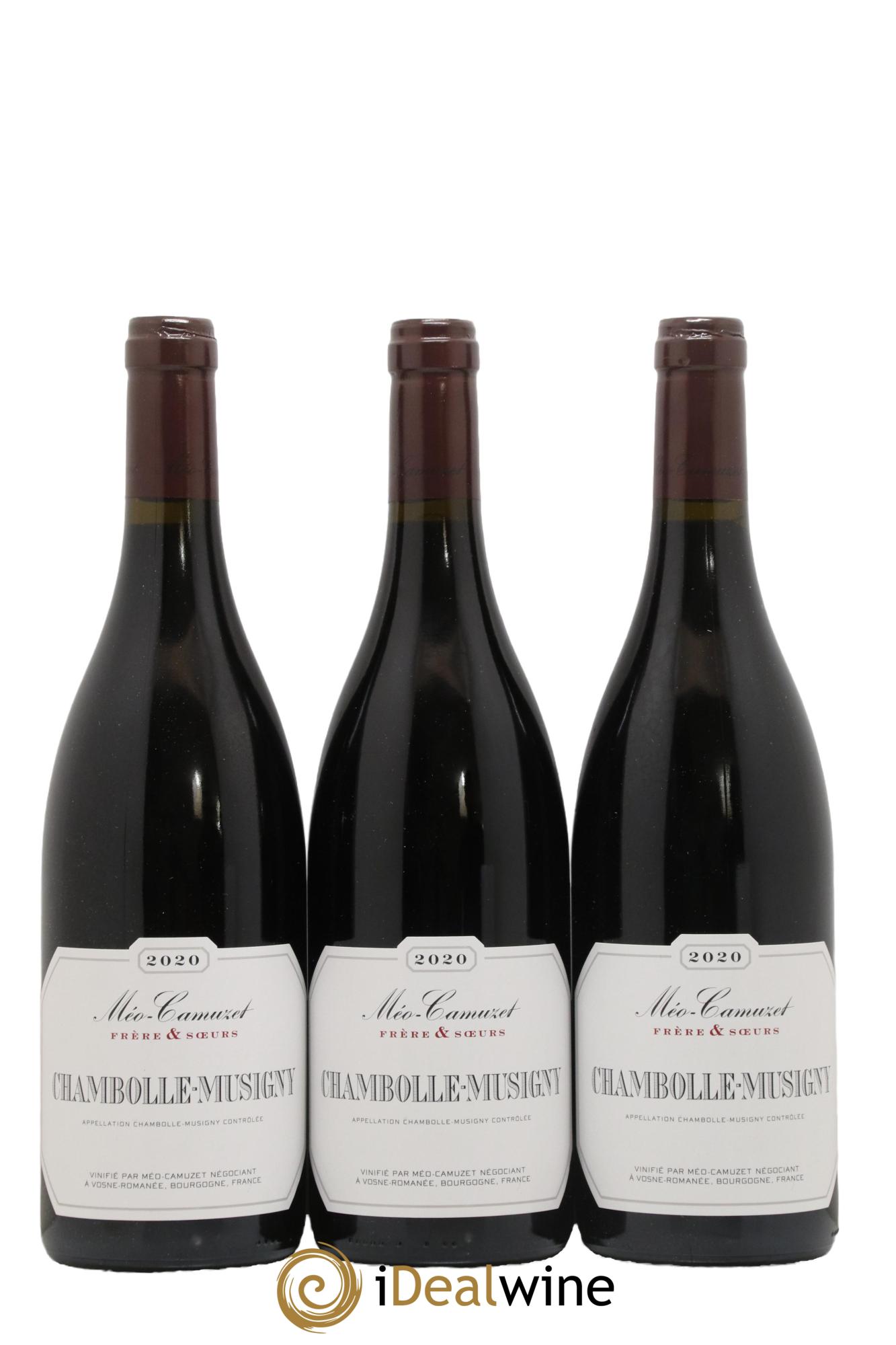 Chambolle-Musigny Méo-Camuzet (Frère & Soeurs) 2020 - Lot de 3 bouteilles - 0