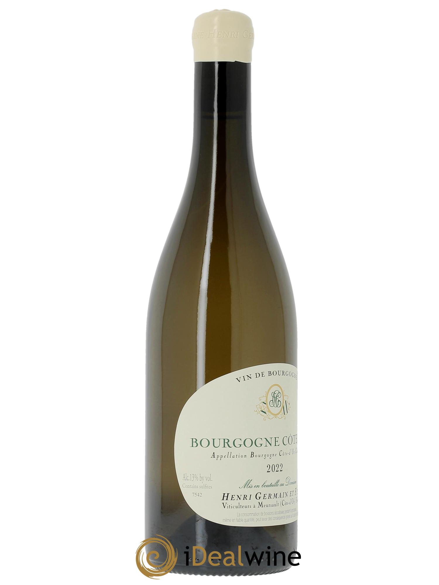 Bourgogne Henri Germain 2022 - Lot de 1 bouteille - 2