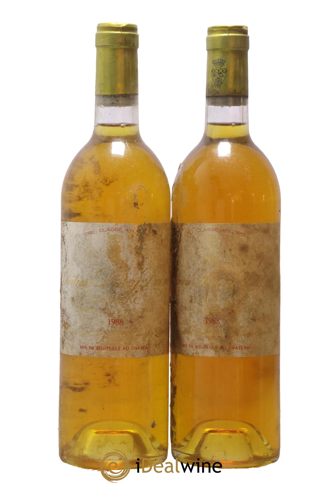 Château Doisy Daëne 2ème Grand Cru Classé 1988 - Posten von 2 Flaschen - 0