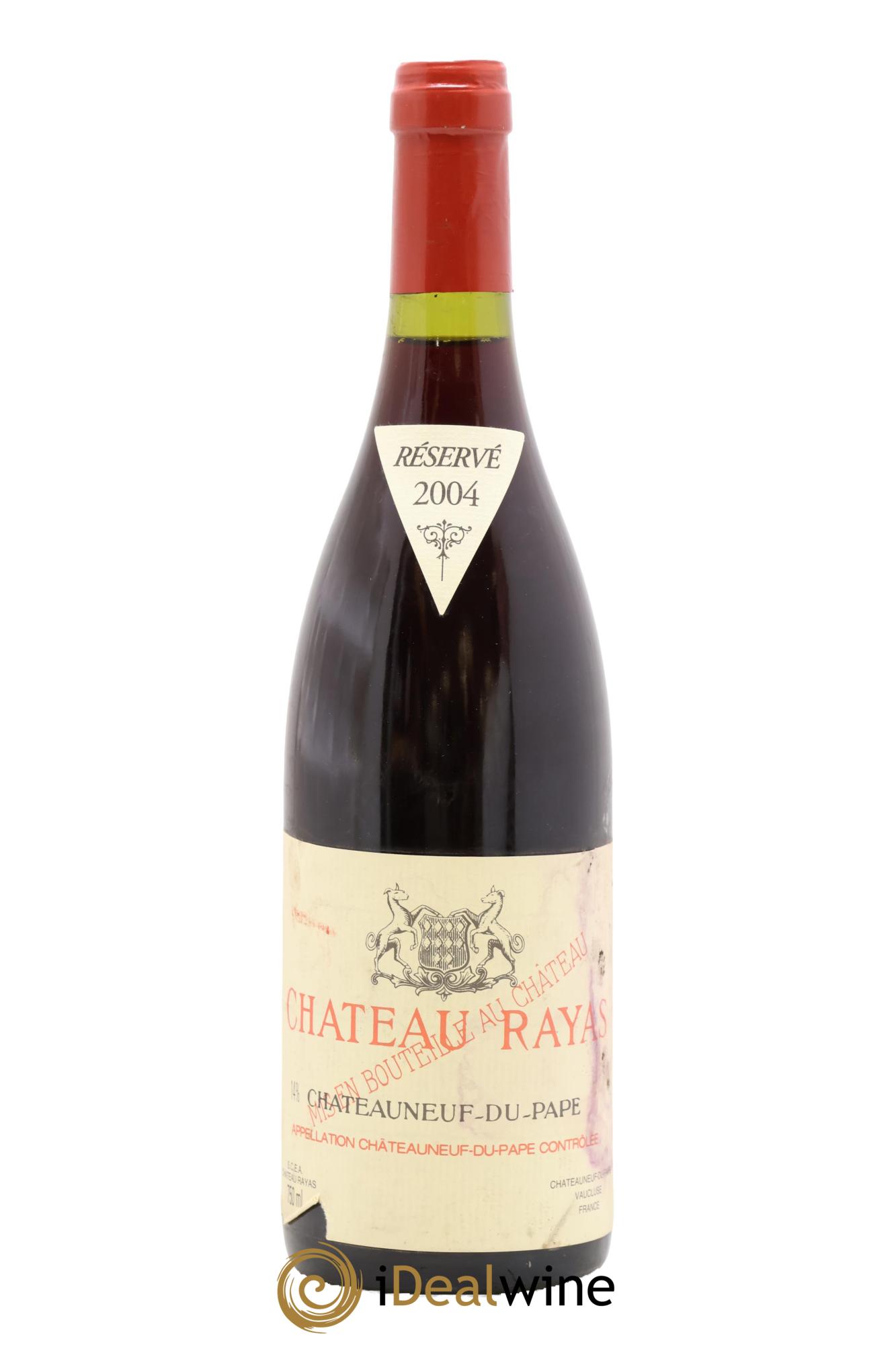 Châteauneuf-du-Pape Château Rayas Emmanuel Reynaud 2004 - Lot of 1 bottle - 0