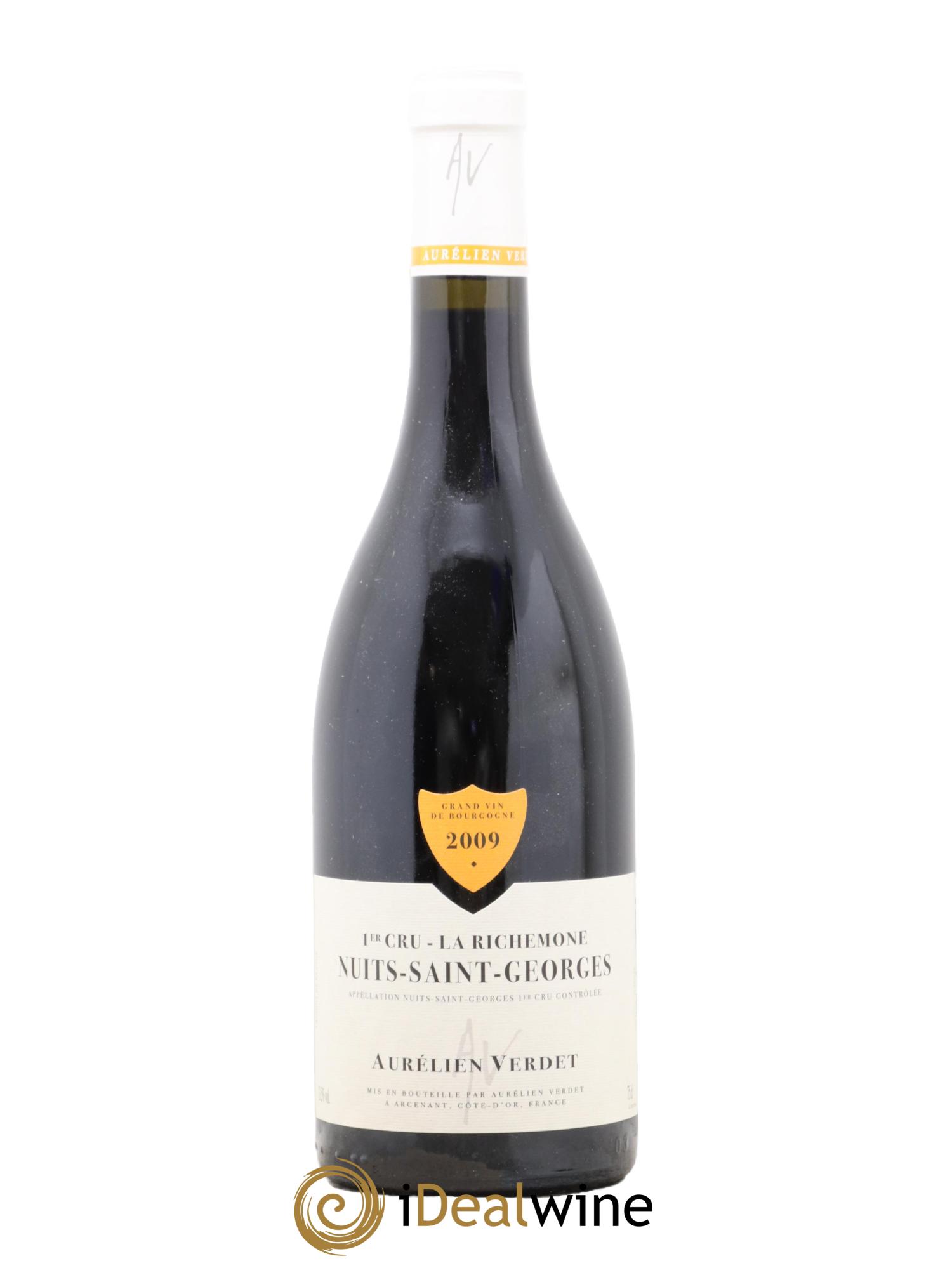 Nuits-Saint-Georges 1er Cru La Richemone Aurélien Verdet 2009 - Lot de 1 bouteille - 0