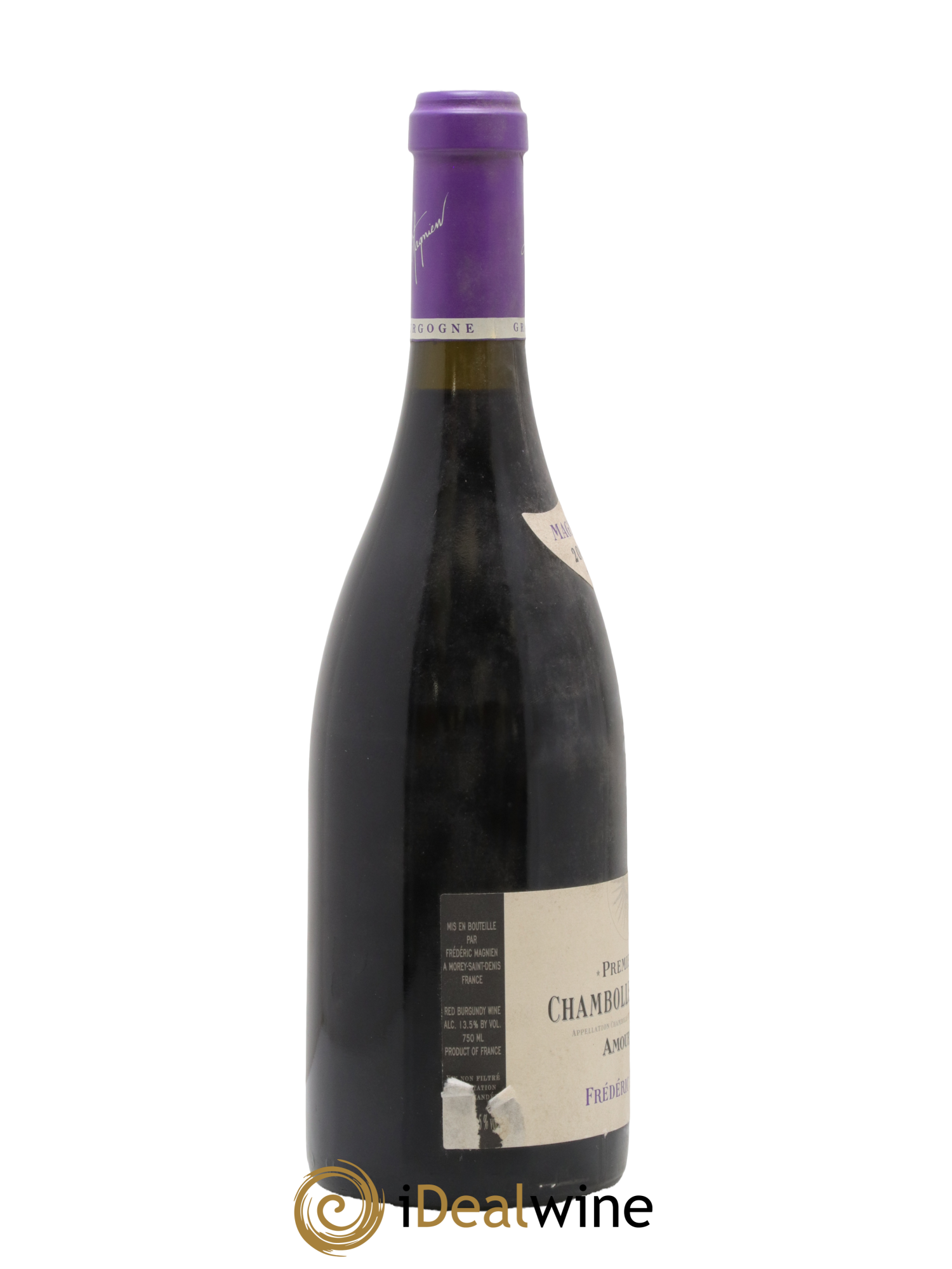 Chambolle-Musigny 1er Cru Les Amoureuses Frédéric Magnien 2002 - Lot de 1 bouteille - 1