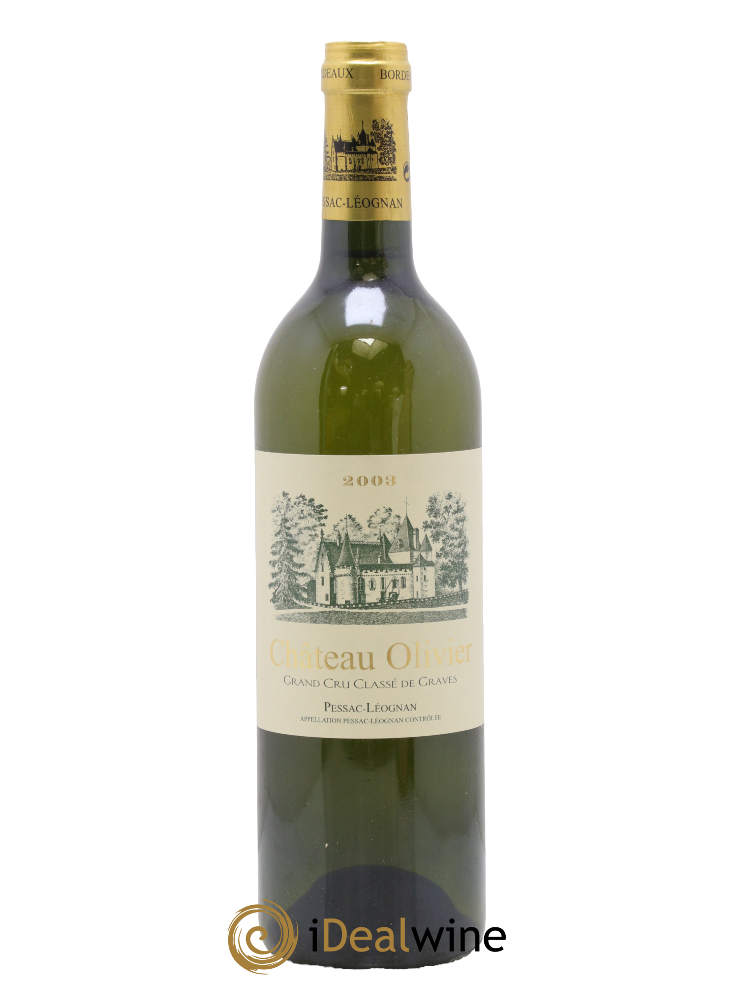 Château Olivier Cru Classé de Graves 2003 - Lot de 1 bouteille - 0