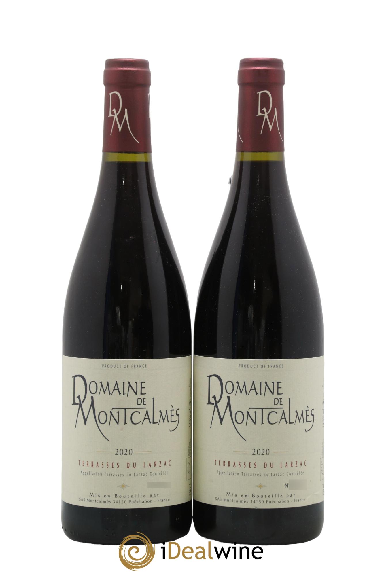 Terrasses du Larzac Domaine de Montcalmès Frédéric Pourtalié 2020 - Lotto di 2 bottiglie - 0