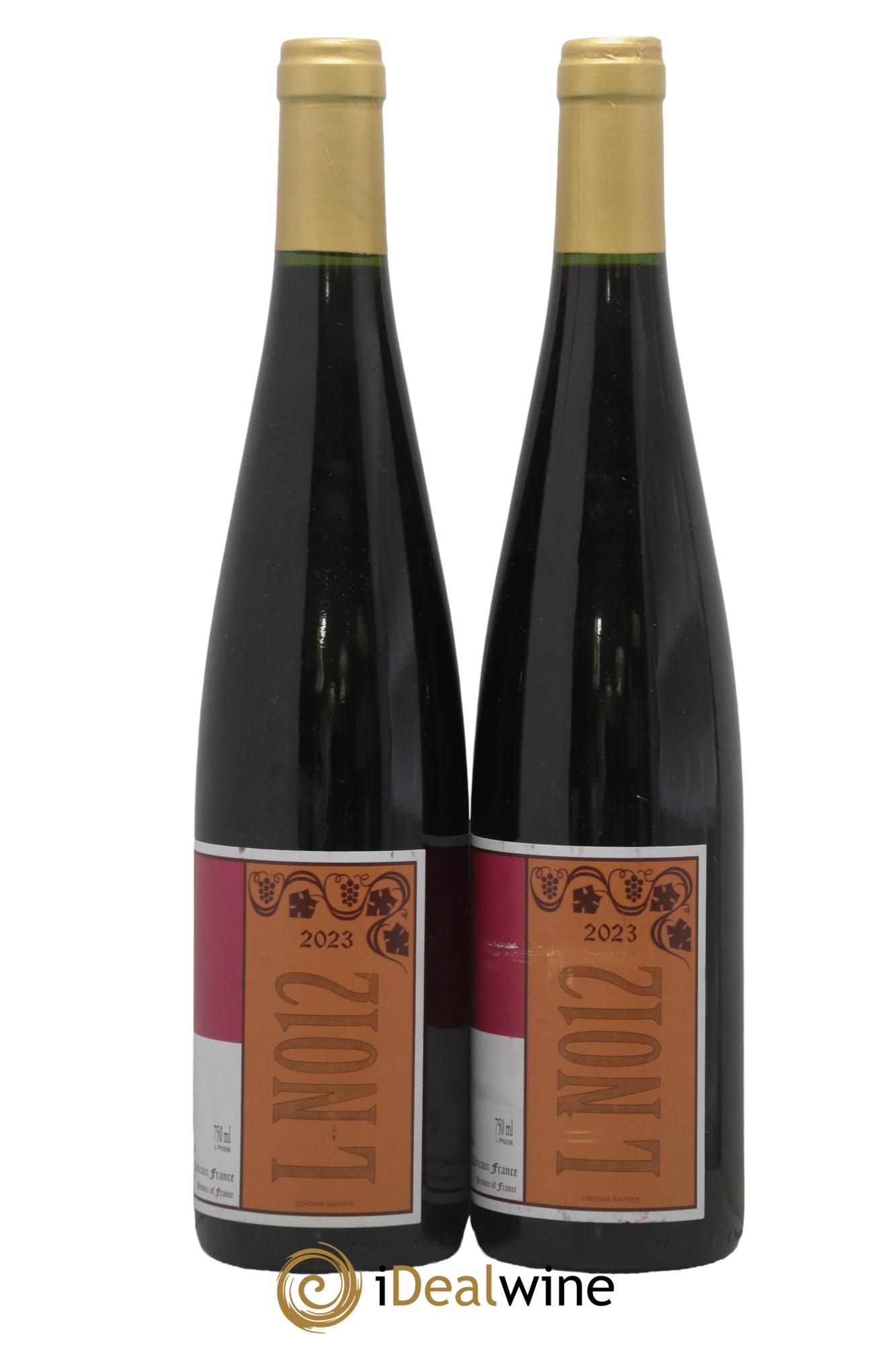 Alsace Pinot Noir LN012 Gérard Schueller (Domaine) 2023 - Lotto di 2 bottiglie - 1