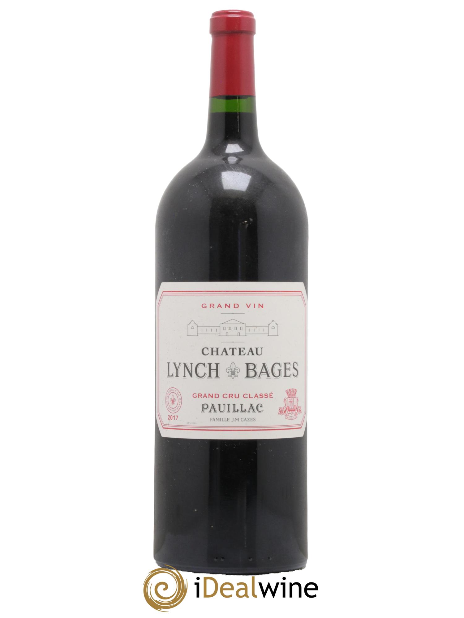 Château Lynch Bages 5ème Grand Cru Classé 2017 - Lot de 1 magnum - 0