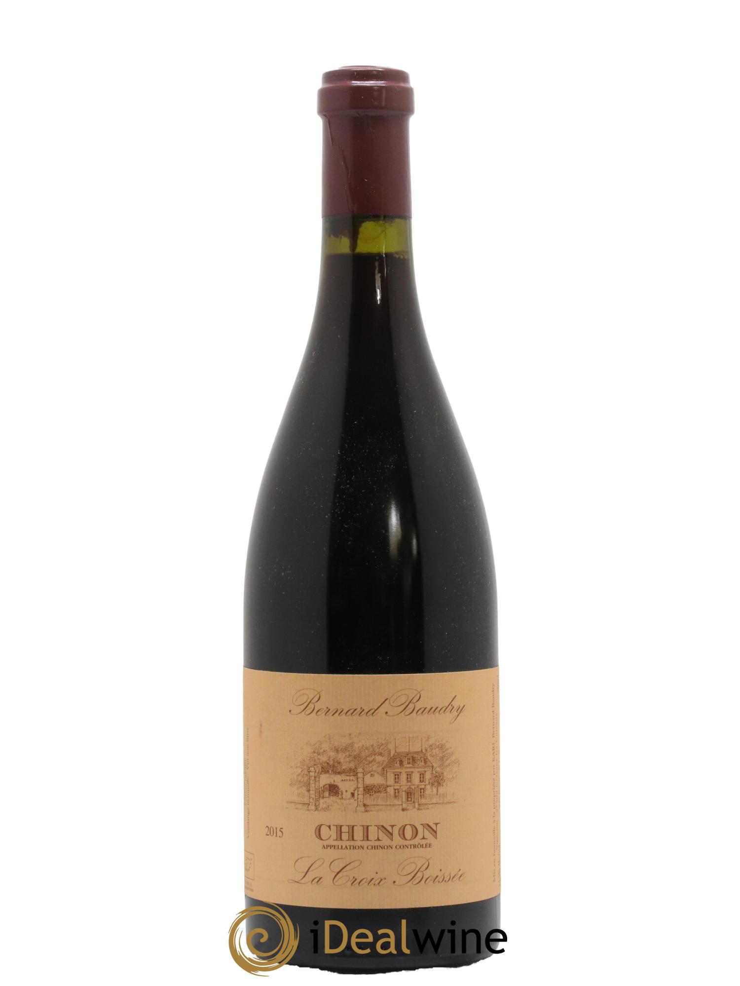 Chinon La Croix Boissée Bernard Baudry 2015 - Lot de 1 bouteille - 0