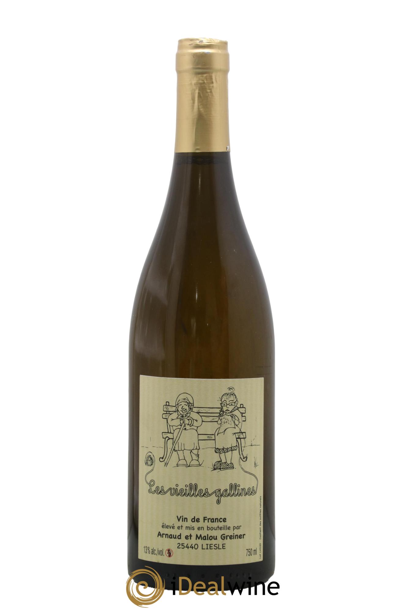 Vin de France Les Vieilles Galines Arnaud & Malou Greiner 2020 - Posten von 1 Flasche - 0