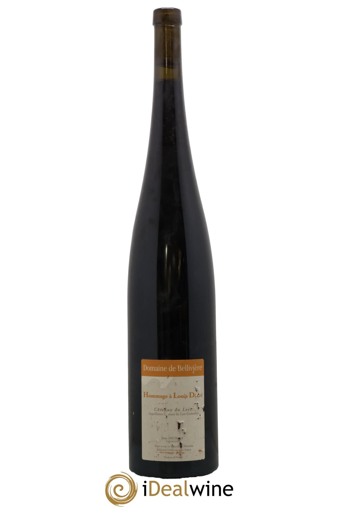 Coteaux du Loir Hommage à Louis Derré Domaine de Bellivière 2009 - Posten von 1 Magnum - 0