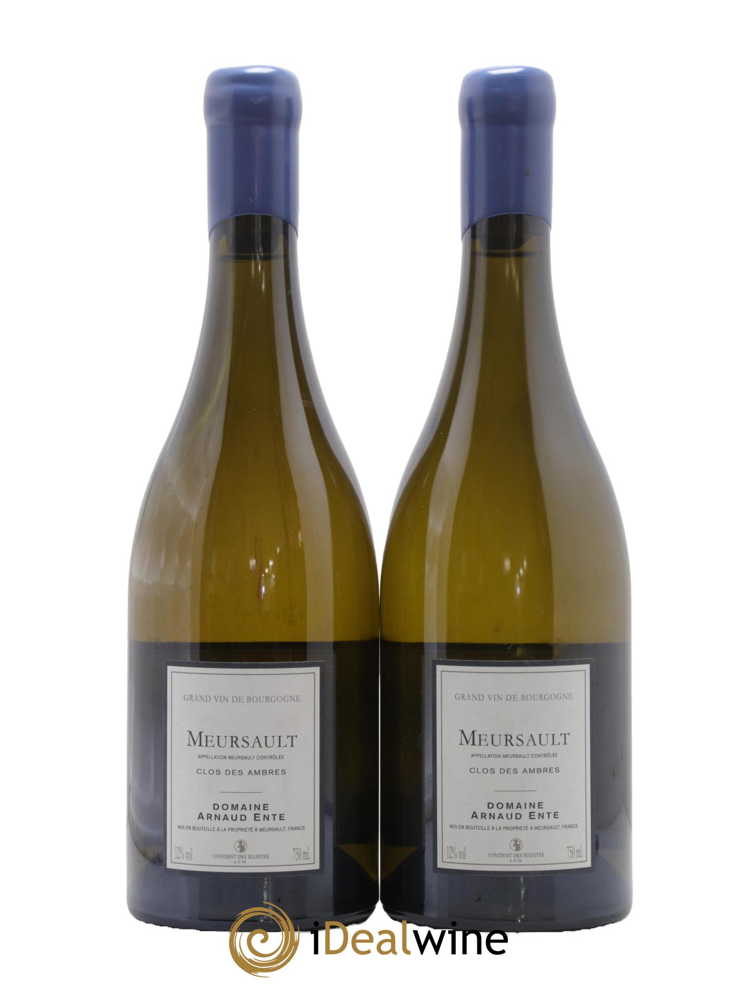 Meursault Clos des Ambres Arnaud Ente 2016 - Lotto di 2 bottiglie - 1