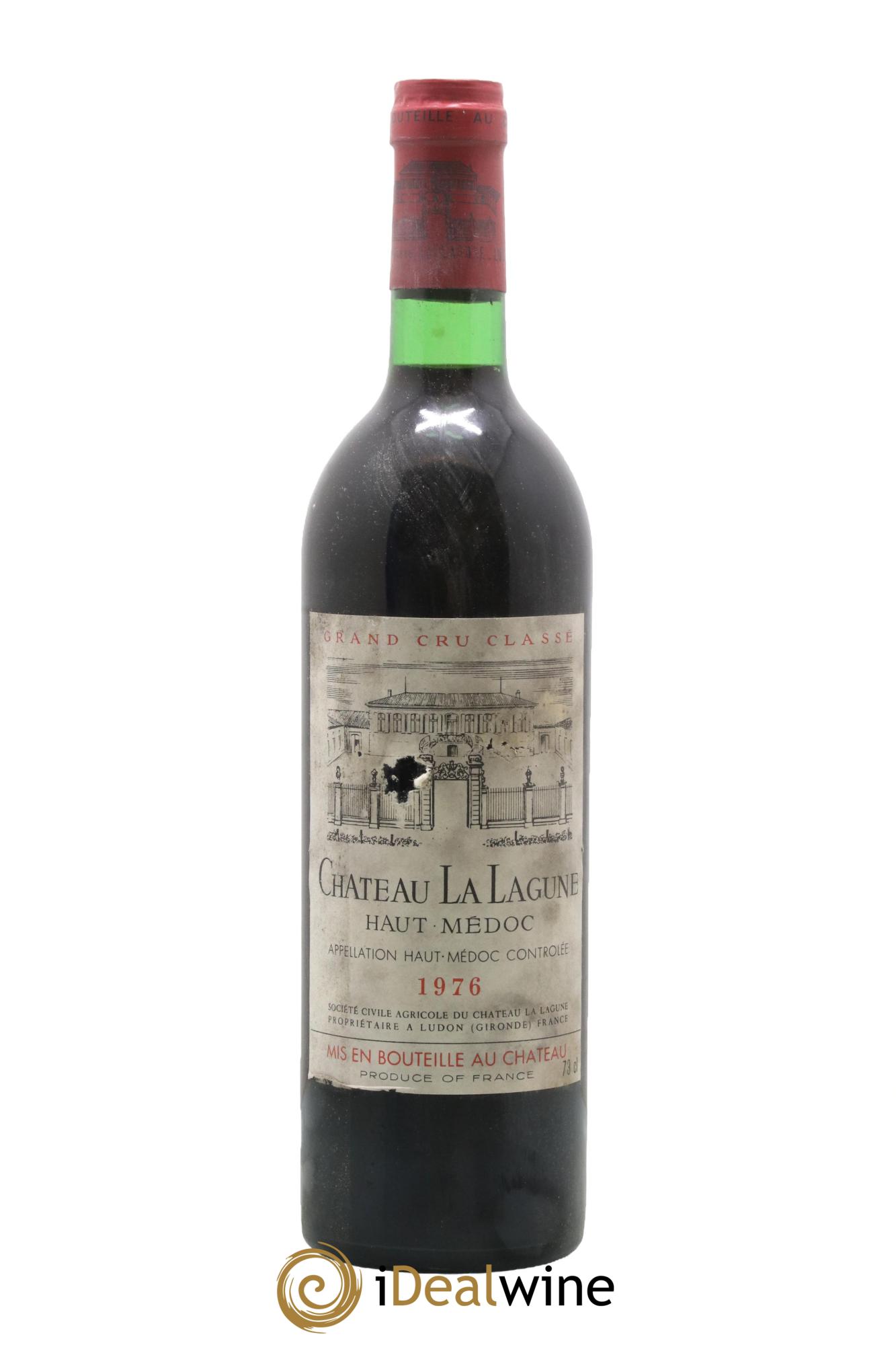 Château la Lagune 3ème Grand Cru Classé 1976 - Lot de 1 bouteille - 0