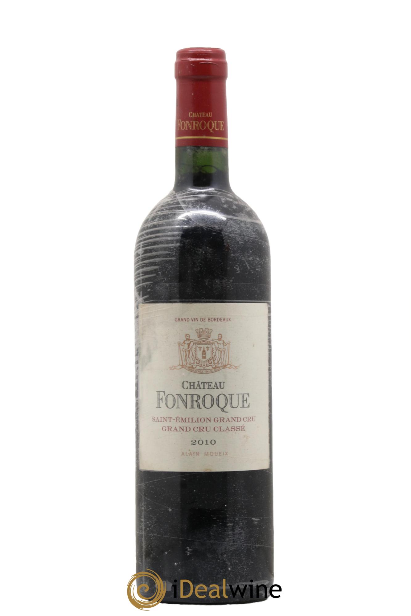 Château Fonroque Grand Cru Classé 2010 - Lot de 1 bouteille - 0