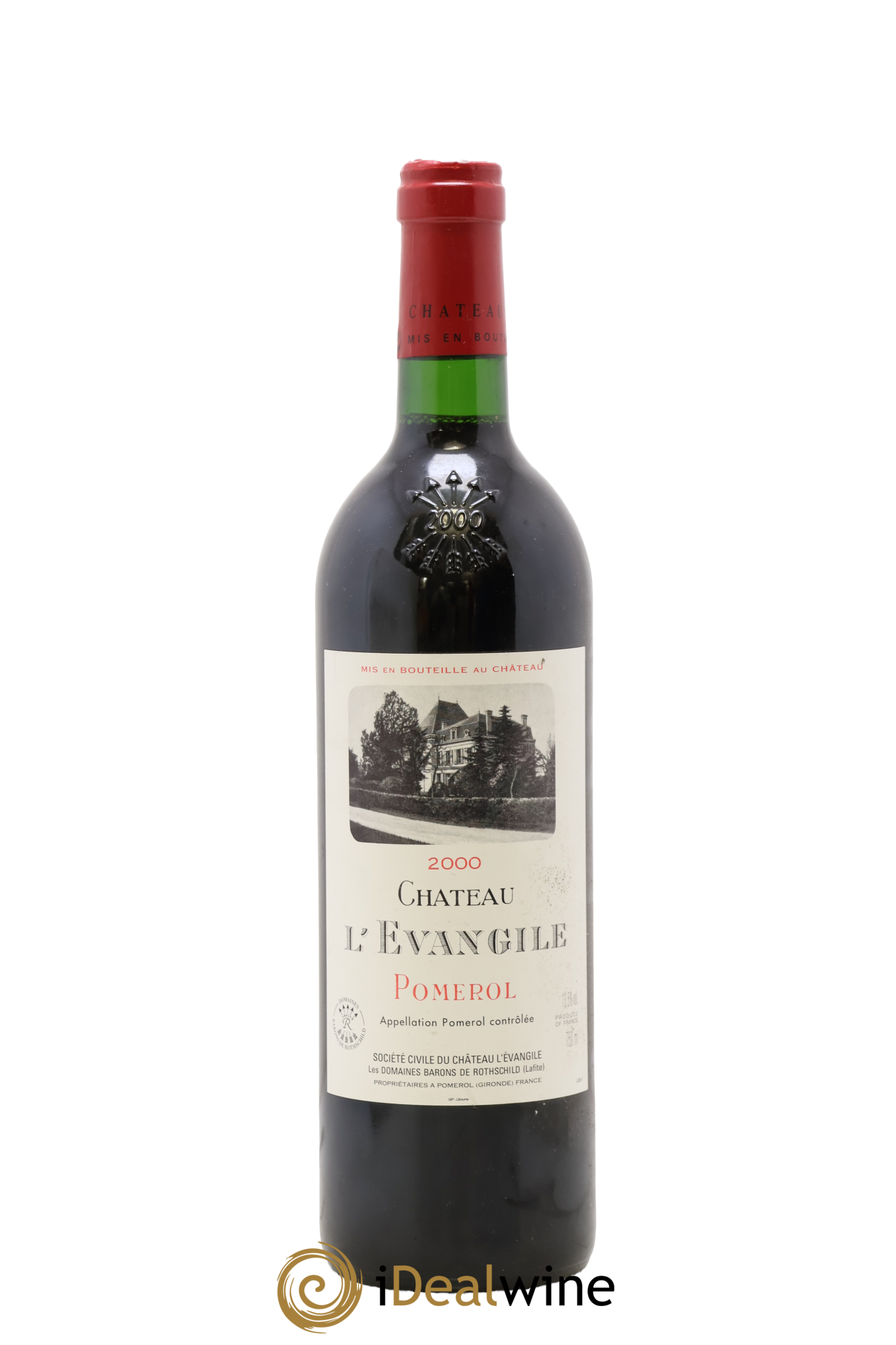 Château l' Évangile 2000 - Lot de 1 bouteille - 0