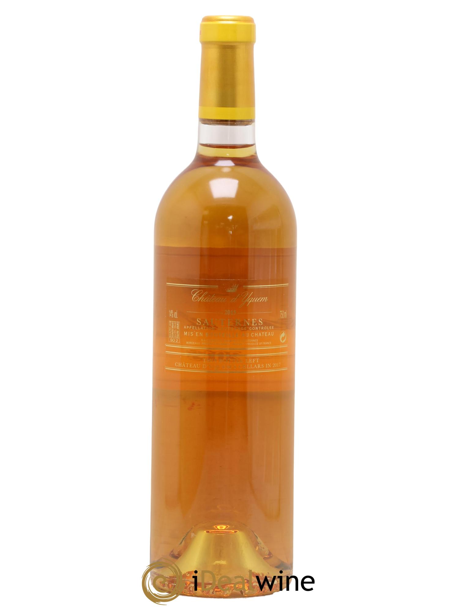 Château d' Yquem 1er Cru Classé Supérieur 2015 - Lotto di 1 bottiglia - 2