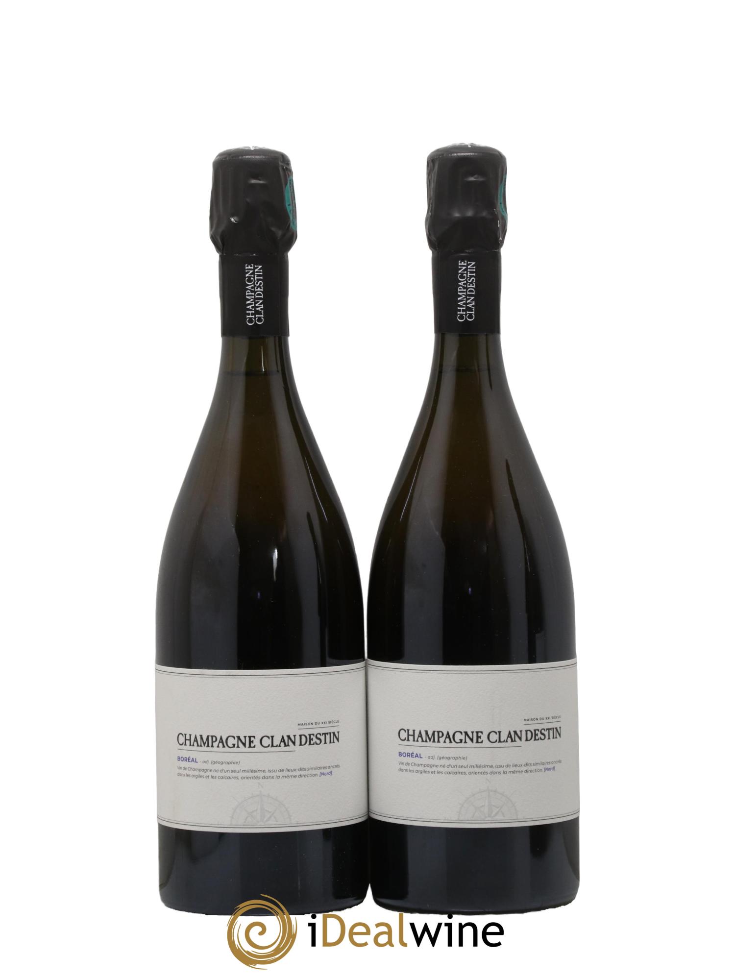Boréal Brut Nature Clandestin 2022 - Lot de 2 bouteilles - 0
