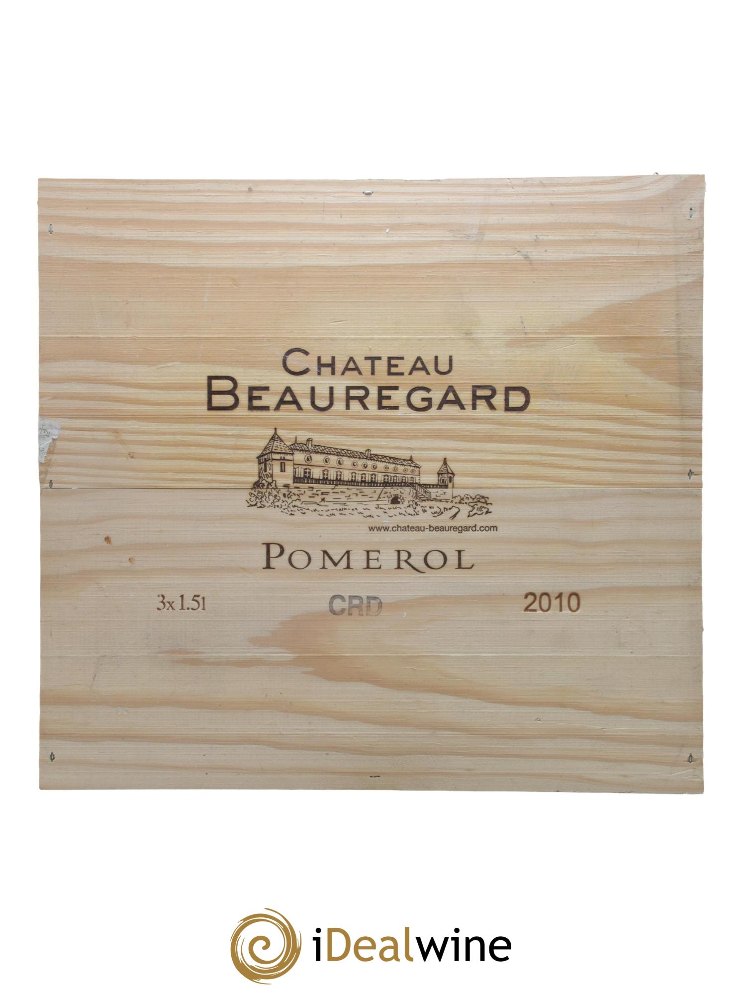 Château Beauregard 2010 - Lotto di 3 magnum - 2