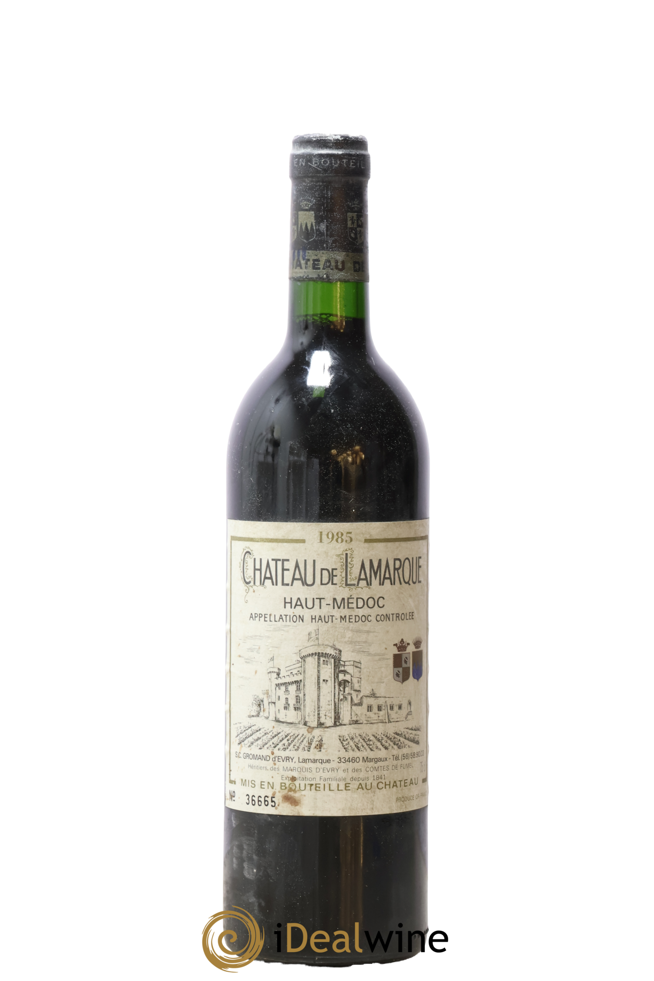 Château de Lamarque Cru Bourgeois 1985 - Lot of 1 bottle - 0