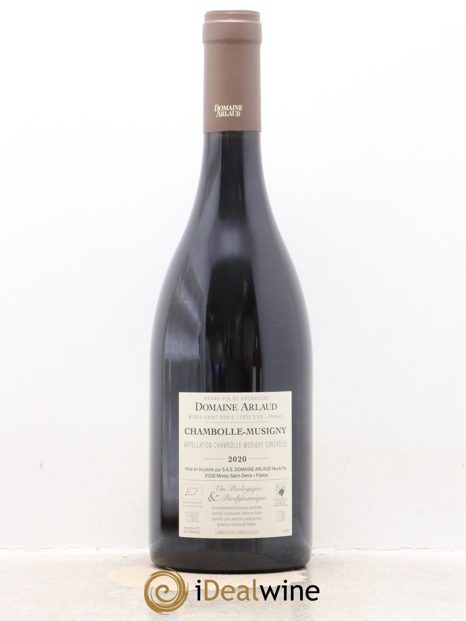 Chambolle-Musigny Arlaud 2020 - Lotto di 1 bottiglia - 1