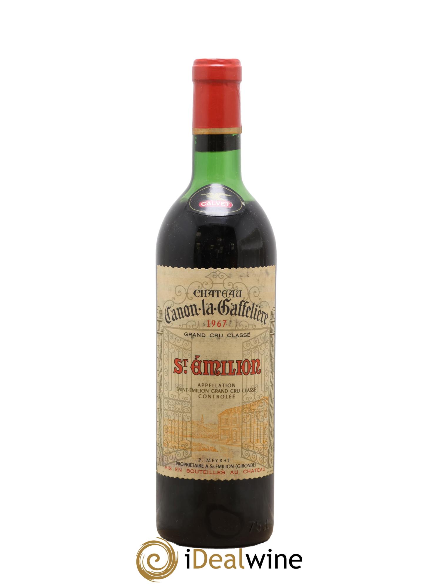 Château Canon la Gaffelière 1er Grand Cru Classé B 1967 - Lot de 1 bouteille - 0