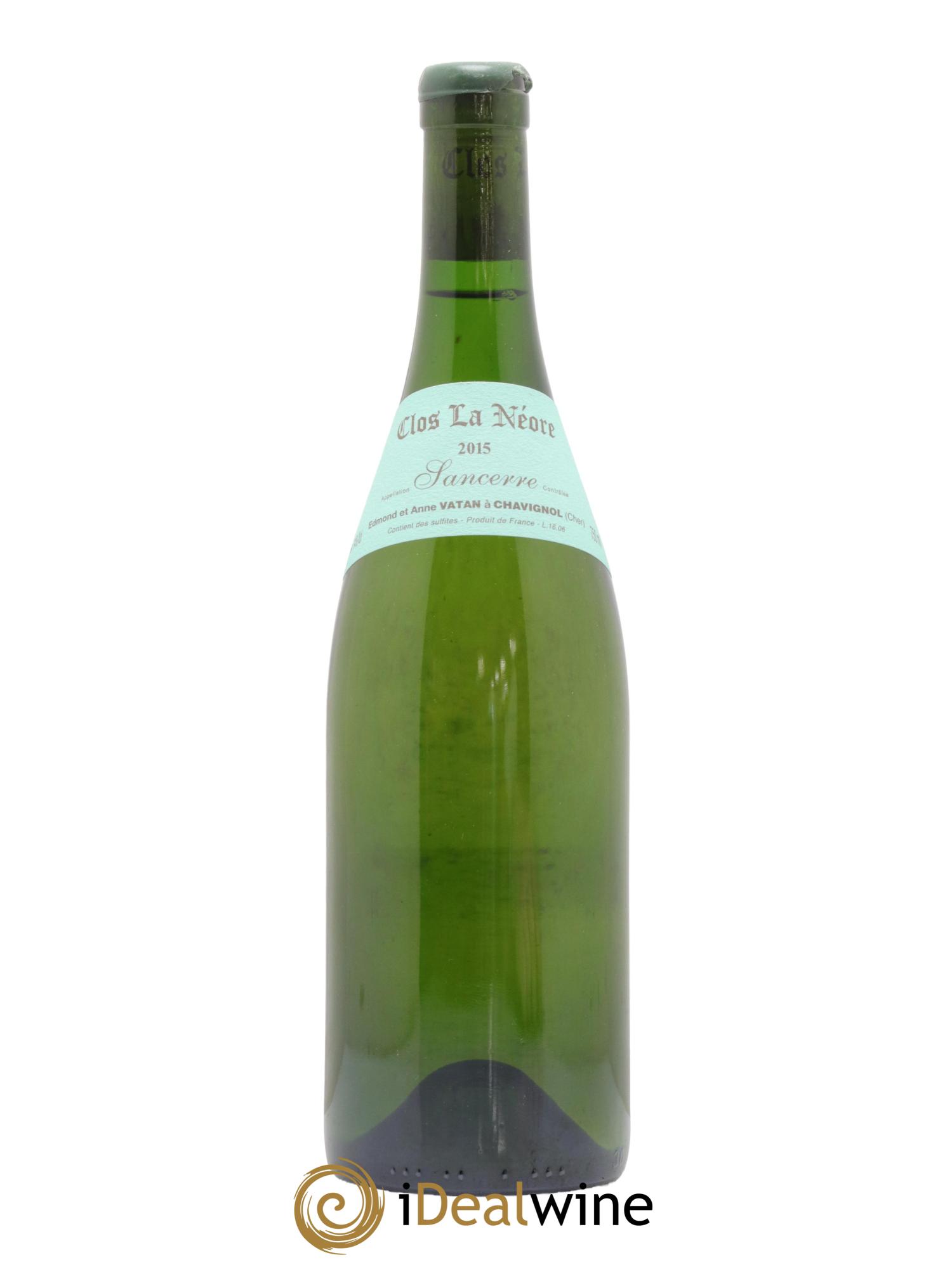 Sancerre Clos la Neore Edmond Vatan 2015 - Lot de 1 bouteille - 0