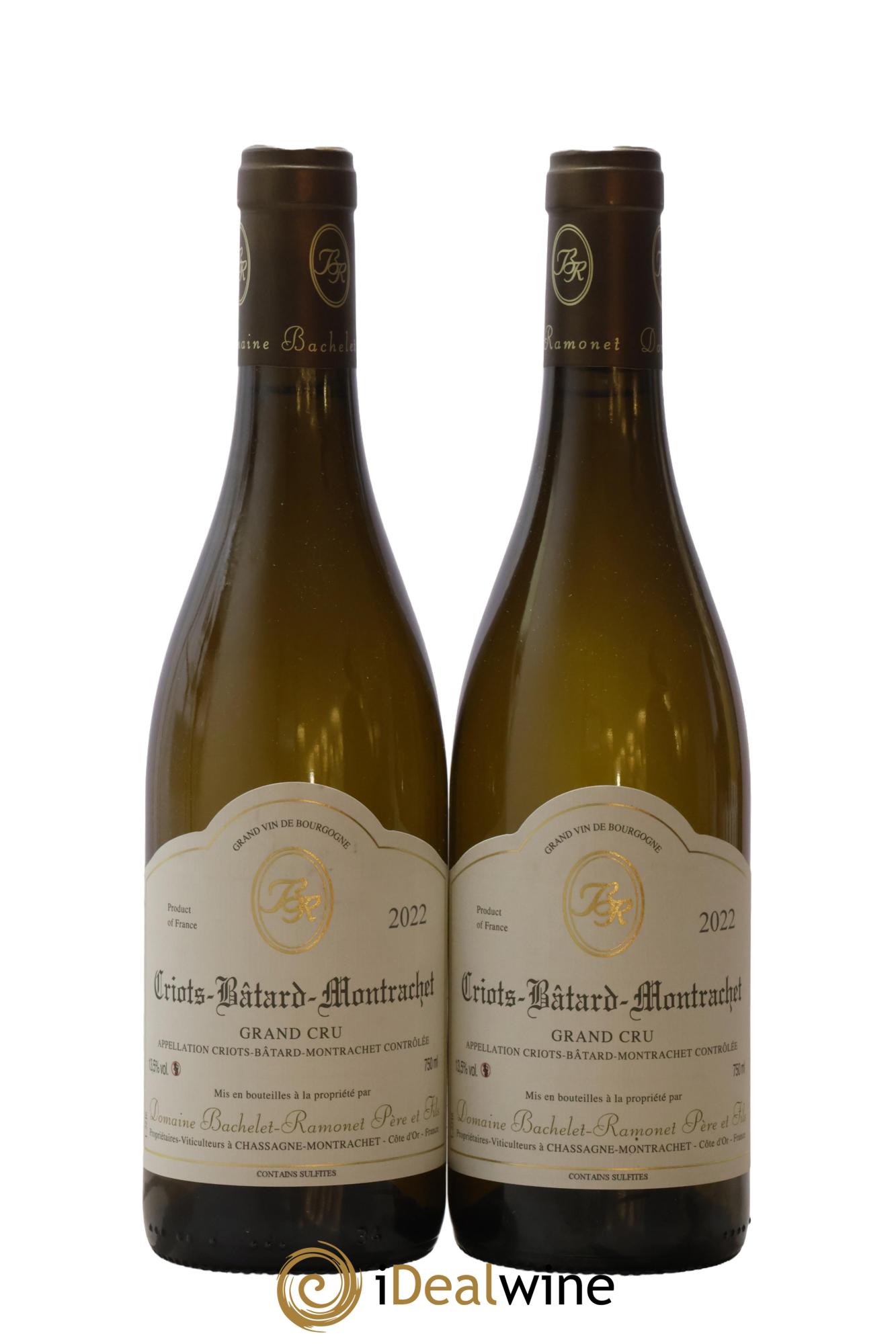 Criots-Bâtard-Montrachet Grand Cru Bachelet-Ramonet (Domaine) 2022 - Lot de 2 bouteilles - 0
