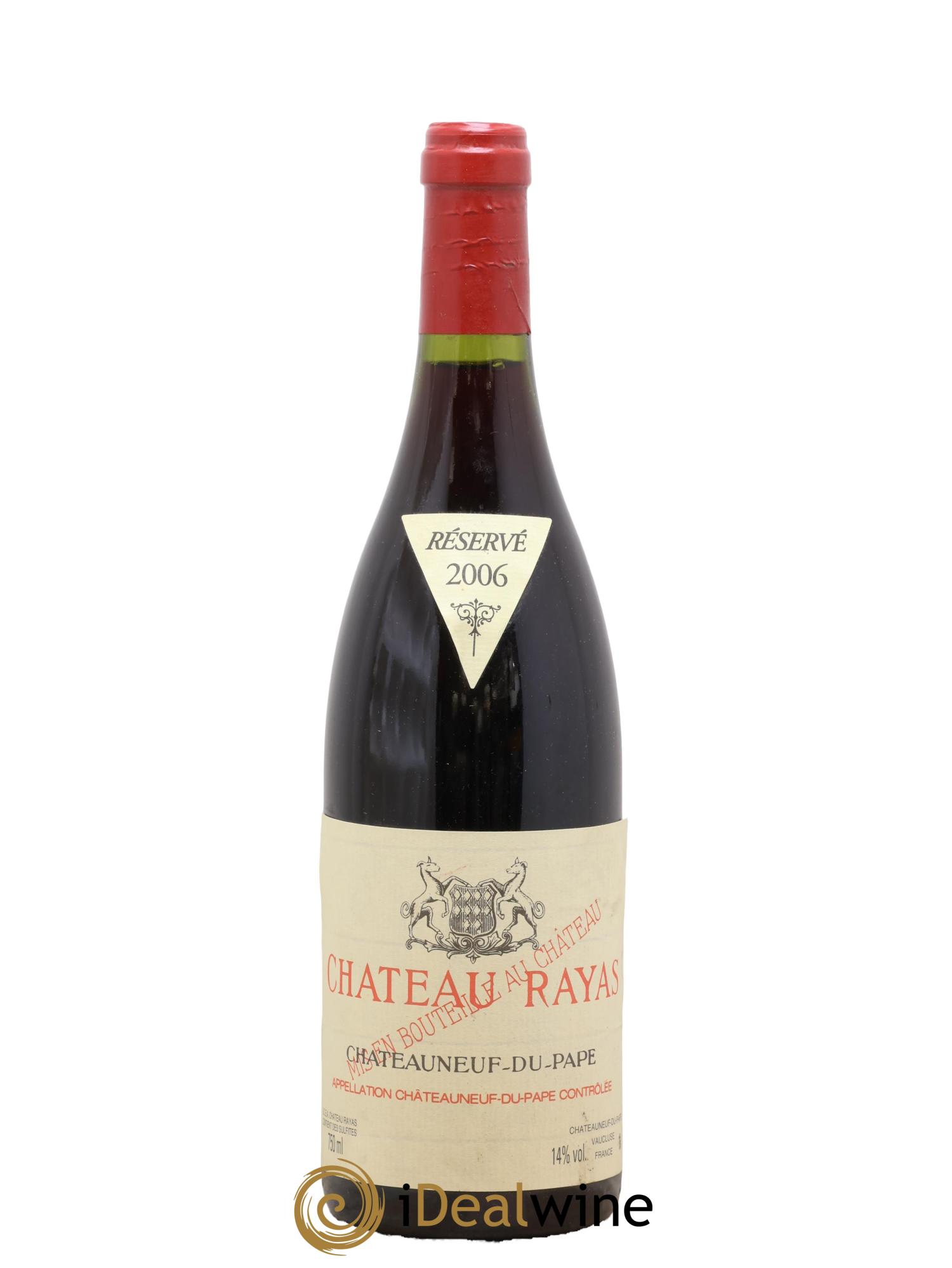 Châteauneuf-du-Pape Château Rayas Emmanuel Reynaud 2006 - Lot de 1 bouteille - 0