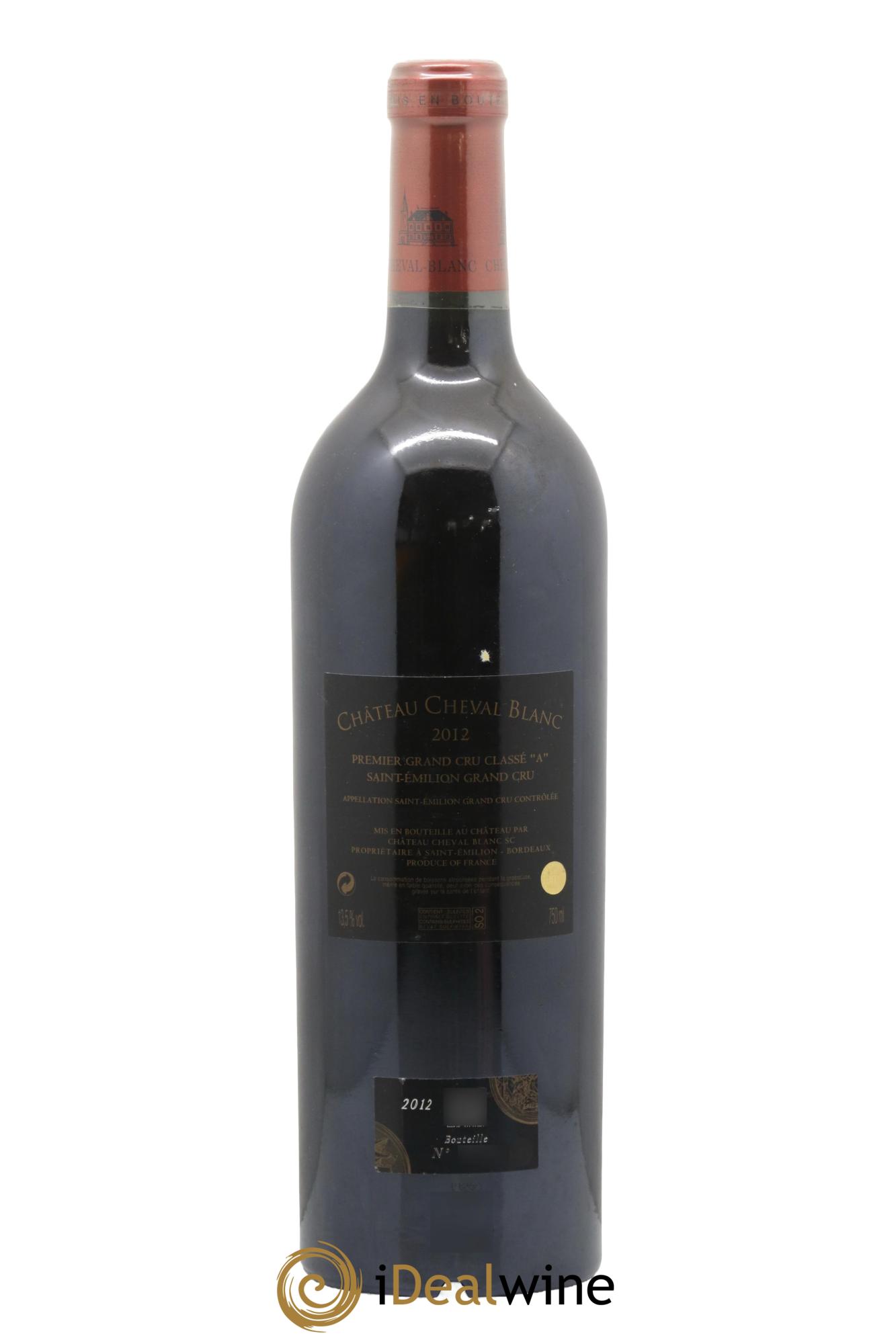 Château Cheval Blanc 1er Grand Cru Classé A 2012 - Lot of 1 bottle - 1