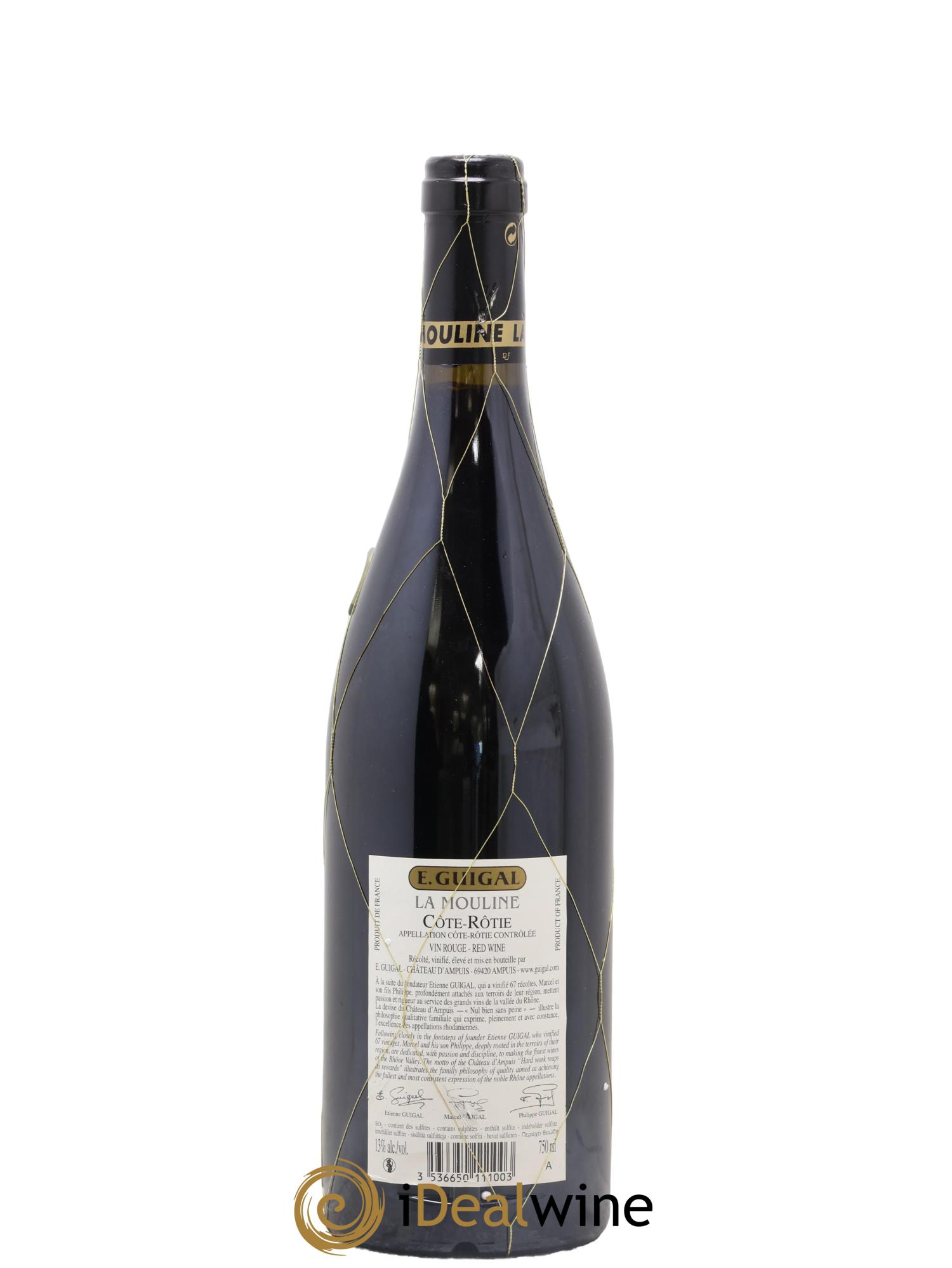 Côte-Rôtie La Mouline Guigal 2014 - Lot de 1 bouteille - 1