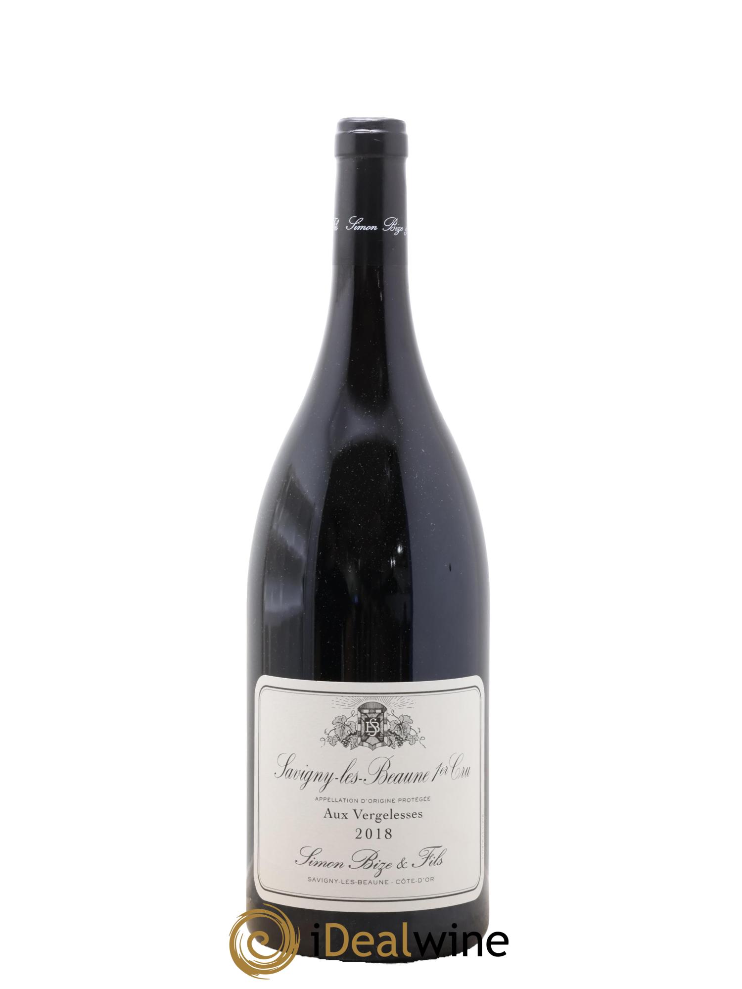 Savigny-lès-Beaune 1er Cru Aux Vergelesses Simon Bize & Fils 2018 - Lot de 1 magnum - 0