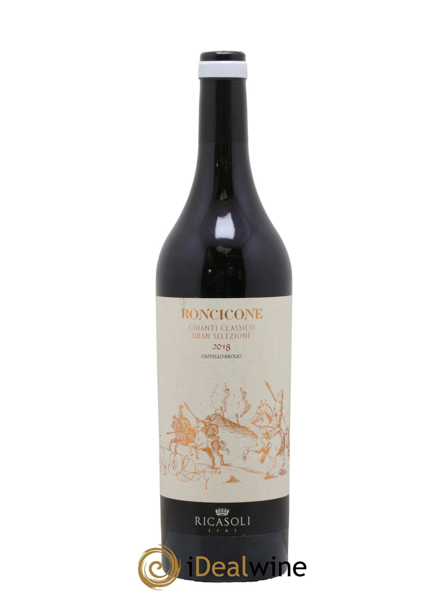 Chianti Classico DOCG Gran Selezione Roncicone Ricasoli 2018 - Lot of 1 bottle - 0