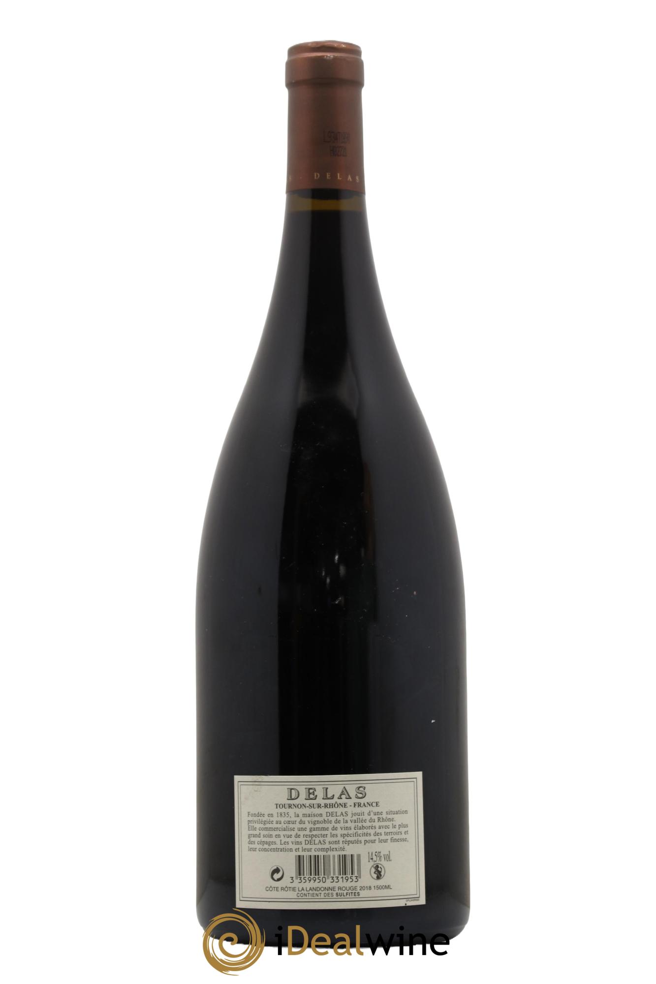 Côte-Rôtie La Landonne Delas Frères 2018 - Lot de 1 magnum - 1