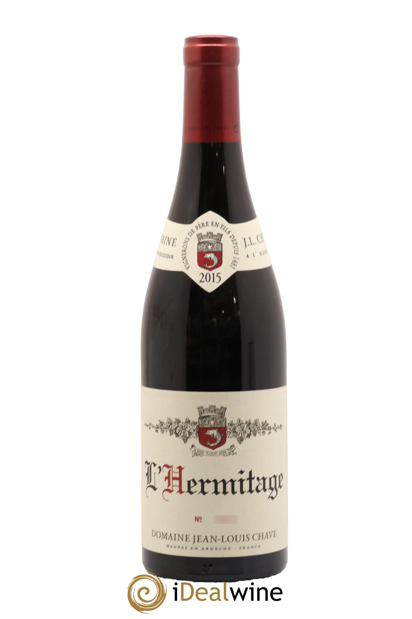 Hermitage Jean-Louis Chave 2015 - Lot de 1 bouteille - 0