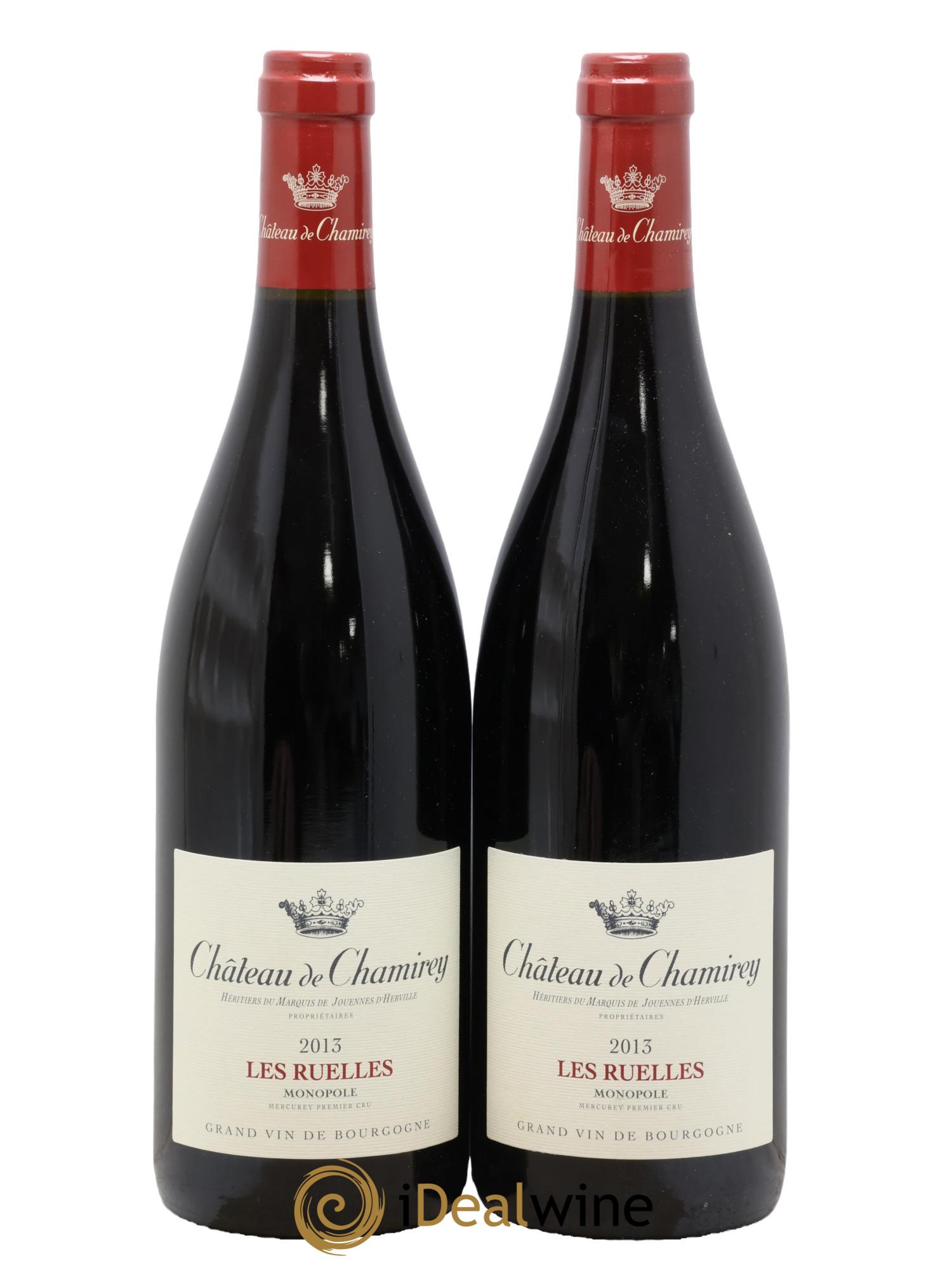 Mercurey 1er Cru Clos des Ruelles Château de Chamirey 2013 - Lot de 2 bouteilles - 0