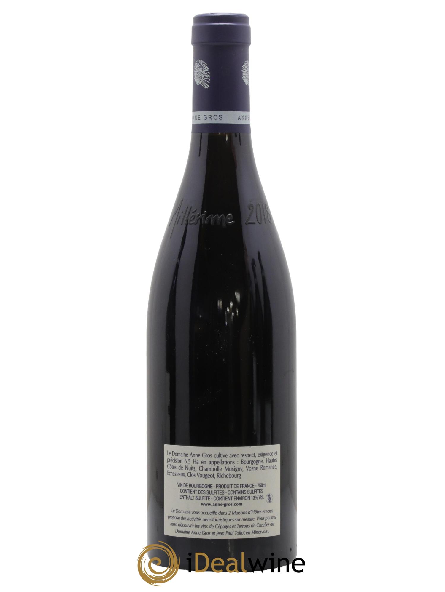 Echezeaux Grand Cru Les Loachausses Anne Gros  2018 - Lot of 1 bottle - 1