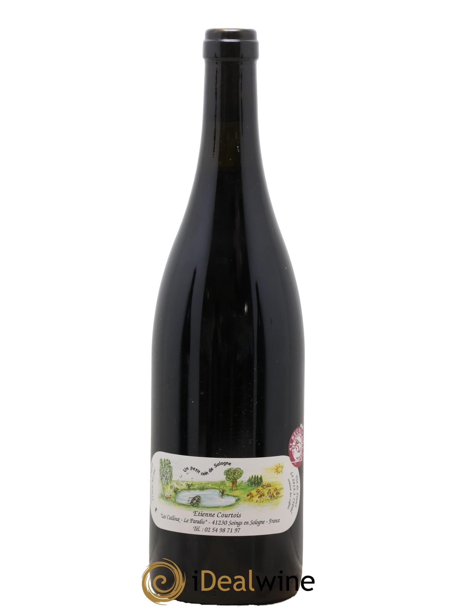 Vin de France Racine Les Cailloux Du Paradis Etienne Courtois 2020 - Lot of 1 bottle - 1