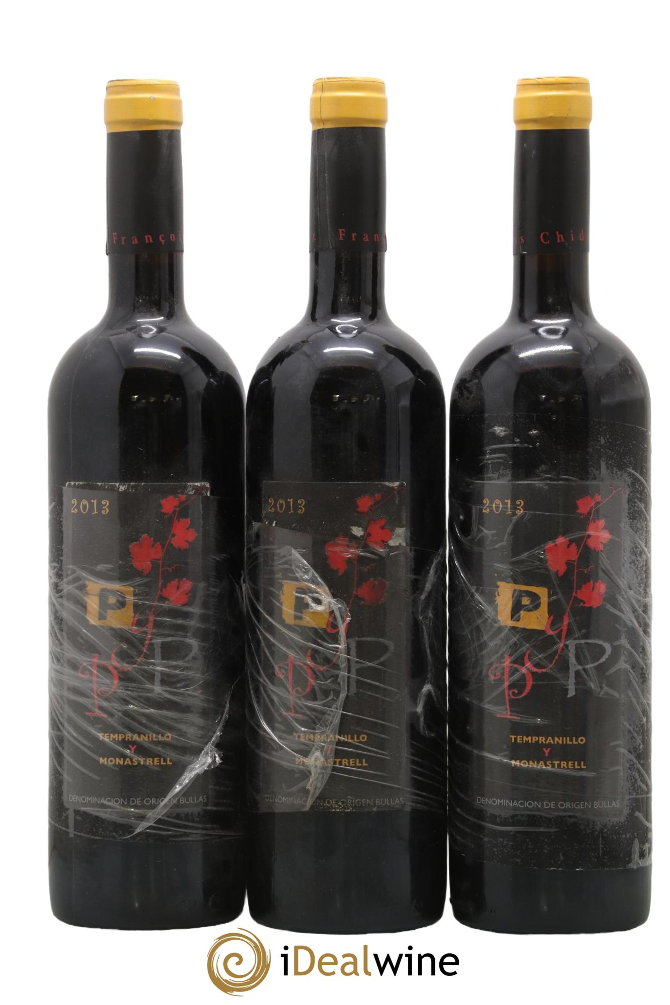 Espagne Tempranillo y Monastrell Murcia François Chidaine 2013 - Posten von 3 Flaschen - 0