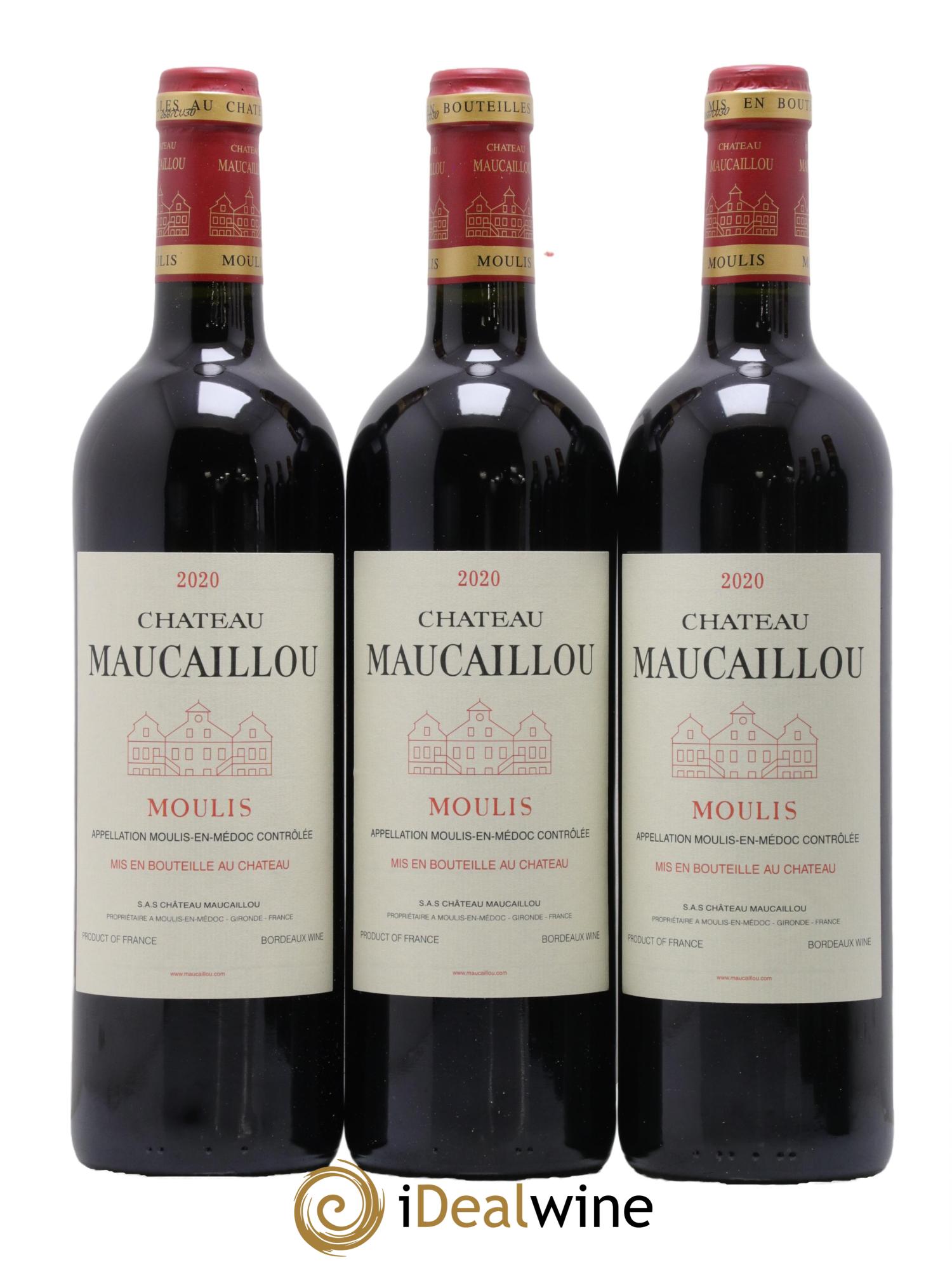 Château Maucaillou 2020 - Lot de 6 bouteilles - 1