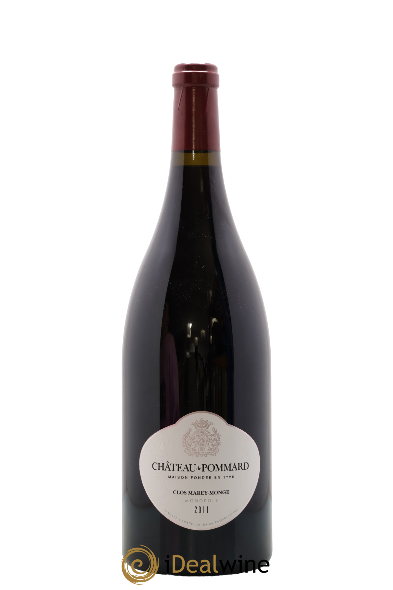 Pommard Clos Marey-Monge Monopole Château de Pommard 2011 - Lote de 1 Magnum - 0