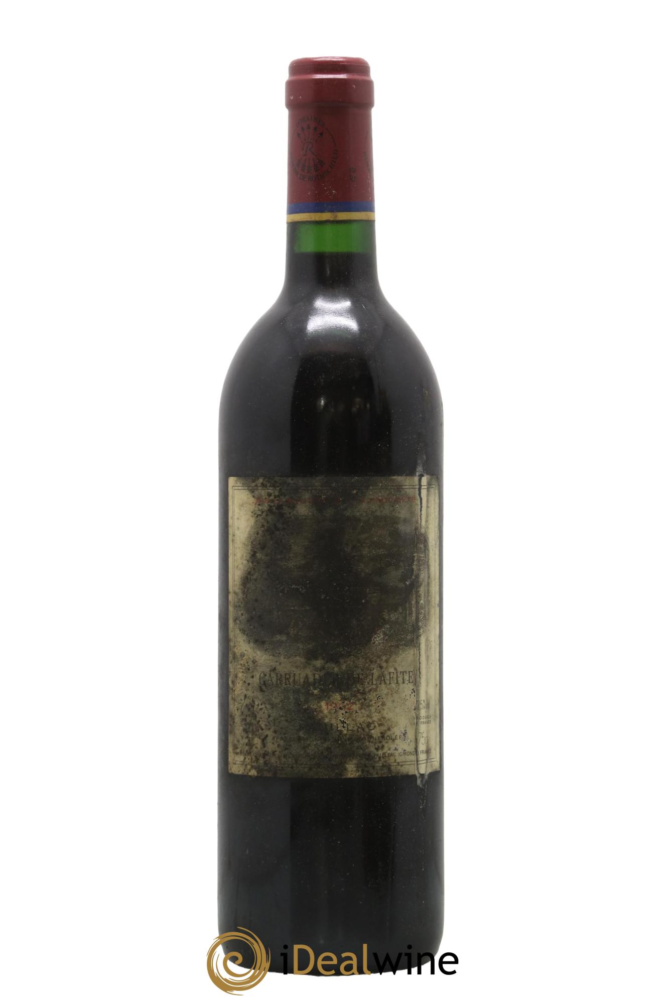 Carruades de Lafite Rothschild Second Vin 1992 - Posten von 1 Flasche - 0