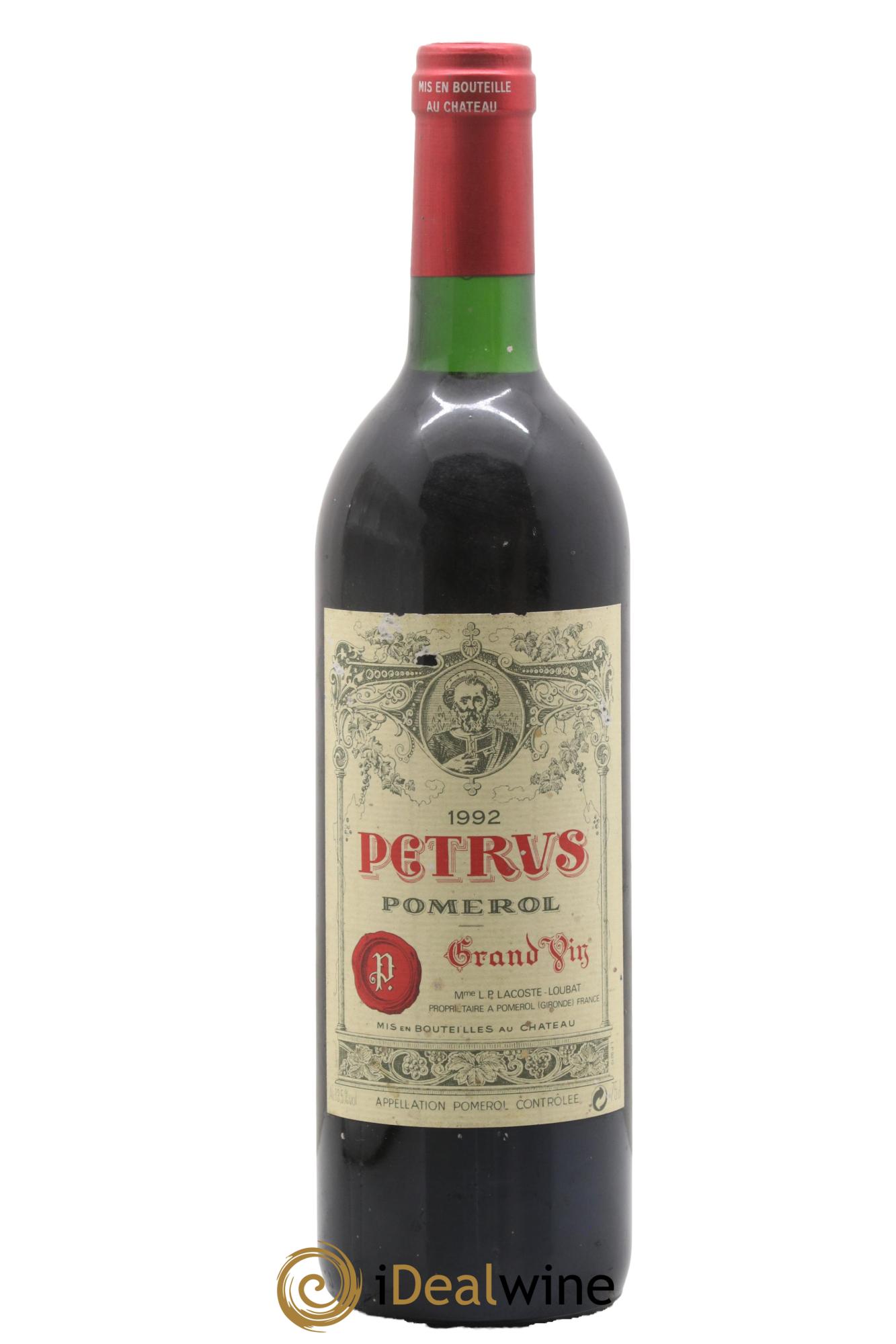 Petrus 1992 - Lot of 1 bottle - 0