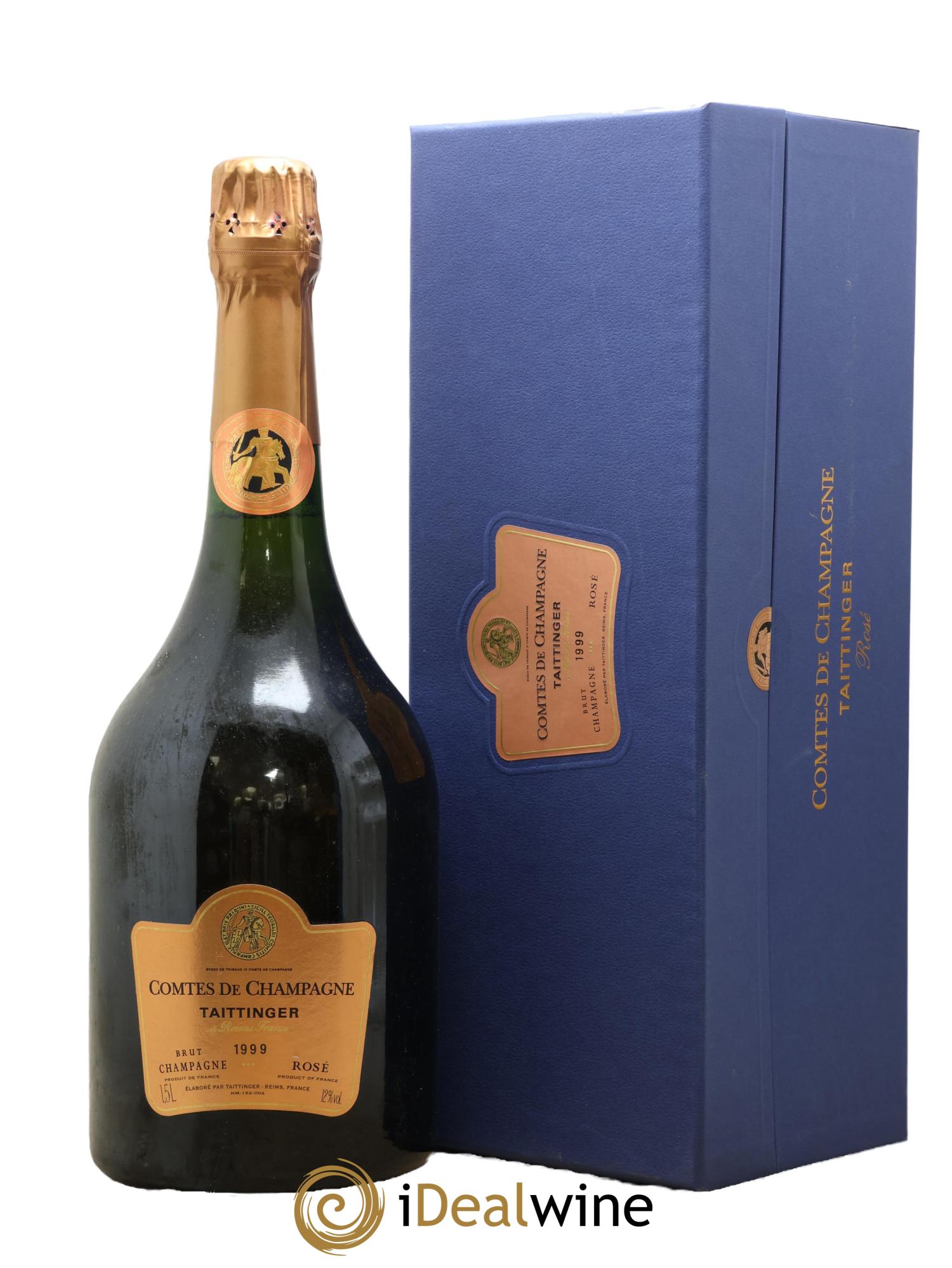 Comtes de Champagne Rosé Grand Cru Brut Taittinger 1999 - Lot de 1 magnum - 0