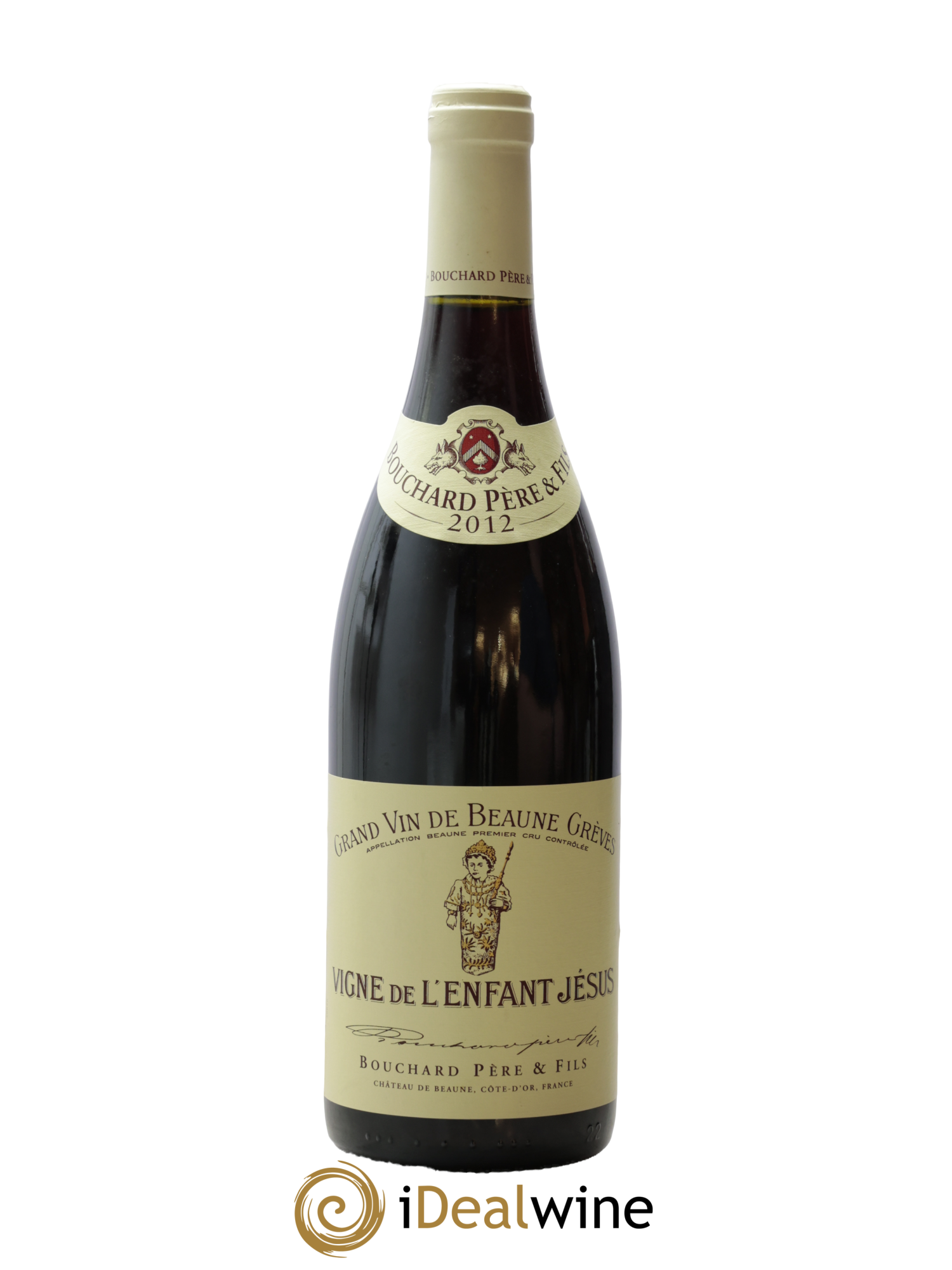 Beaune 1er Cru Grèves - Vigne de l'Enfant Jésus Bouchard Père & Fils 2012 - Lot de 1 bouteille - 0