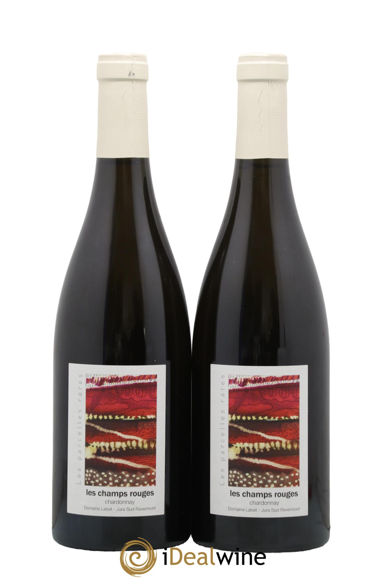 Côtes du Jura Chardonnay Les Champs Rouges Romain - Julien - Charline Labet 2022 - Posten von 2 Flaschen - 0