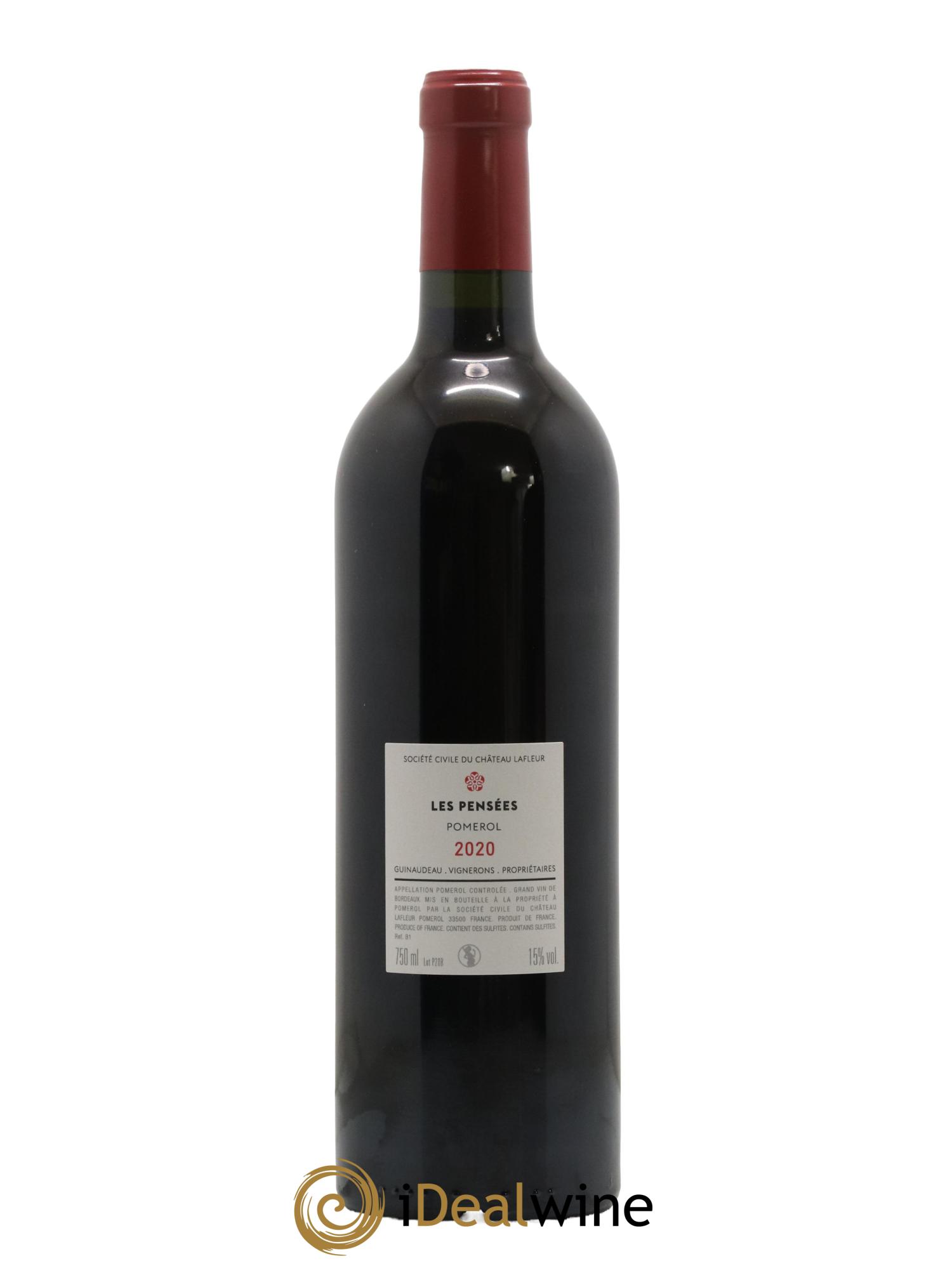 Pensées de Lafleur Second Vin 2020 - Posten von 1 Flasche - 1