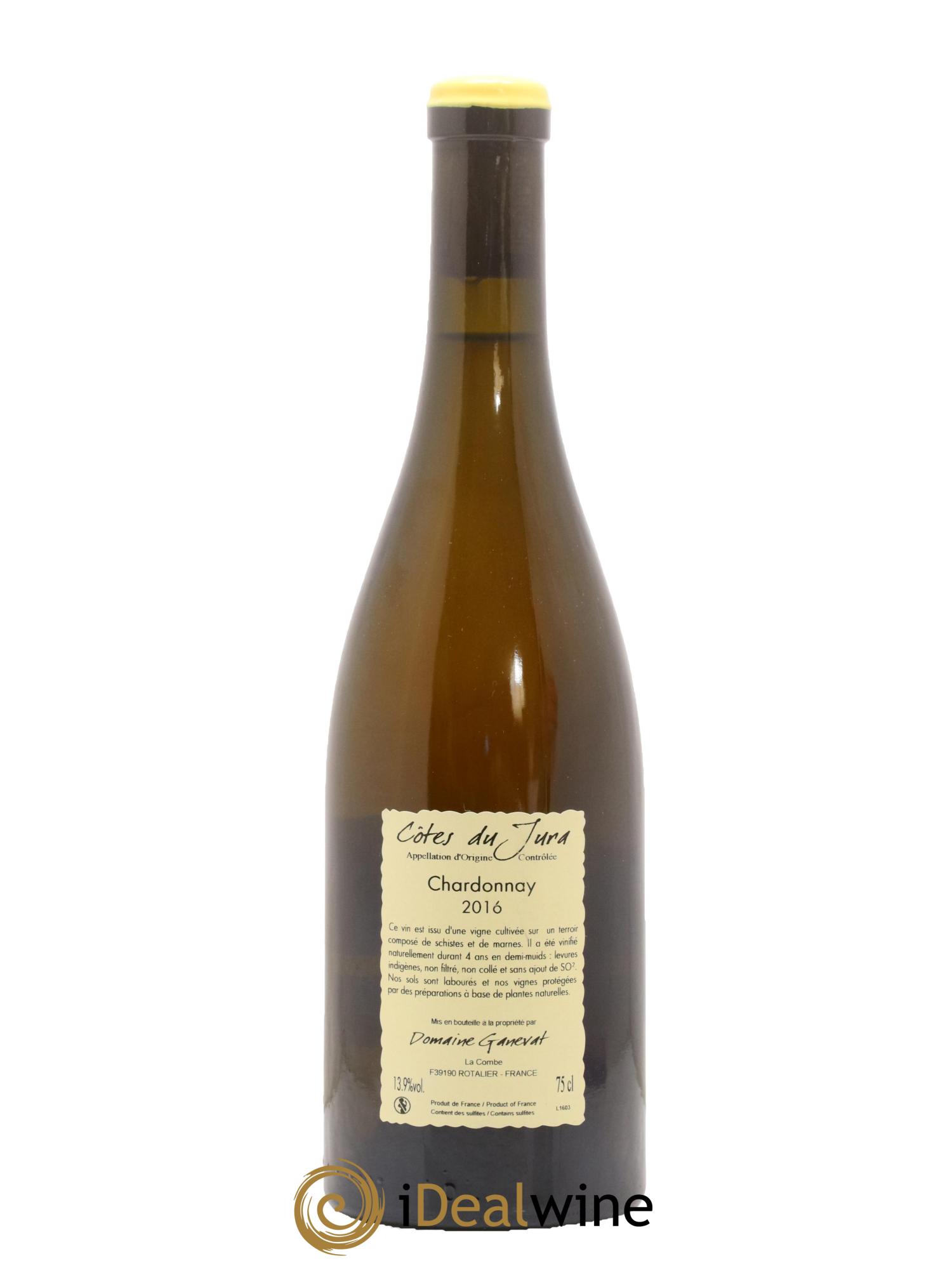 Côtes du Jura Grusse en Billat Jean-François Ganevat (Domaine) 2016 - Lotto di 1 bottiglia - 1