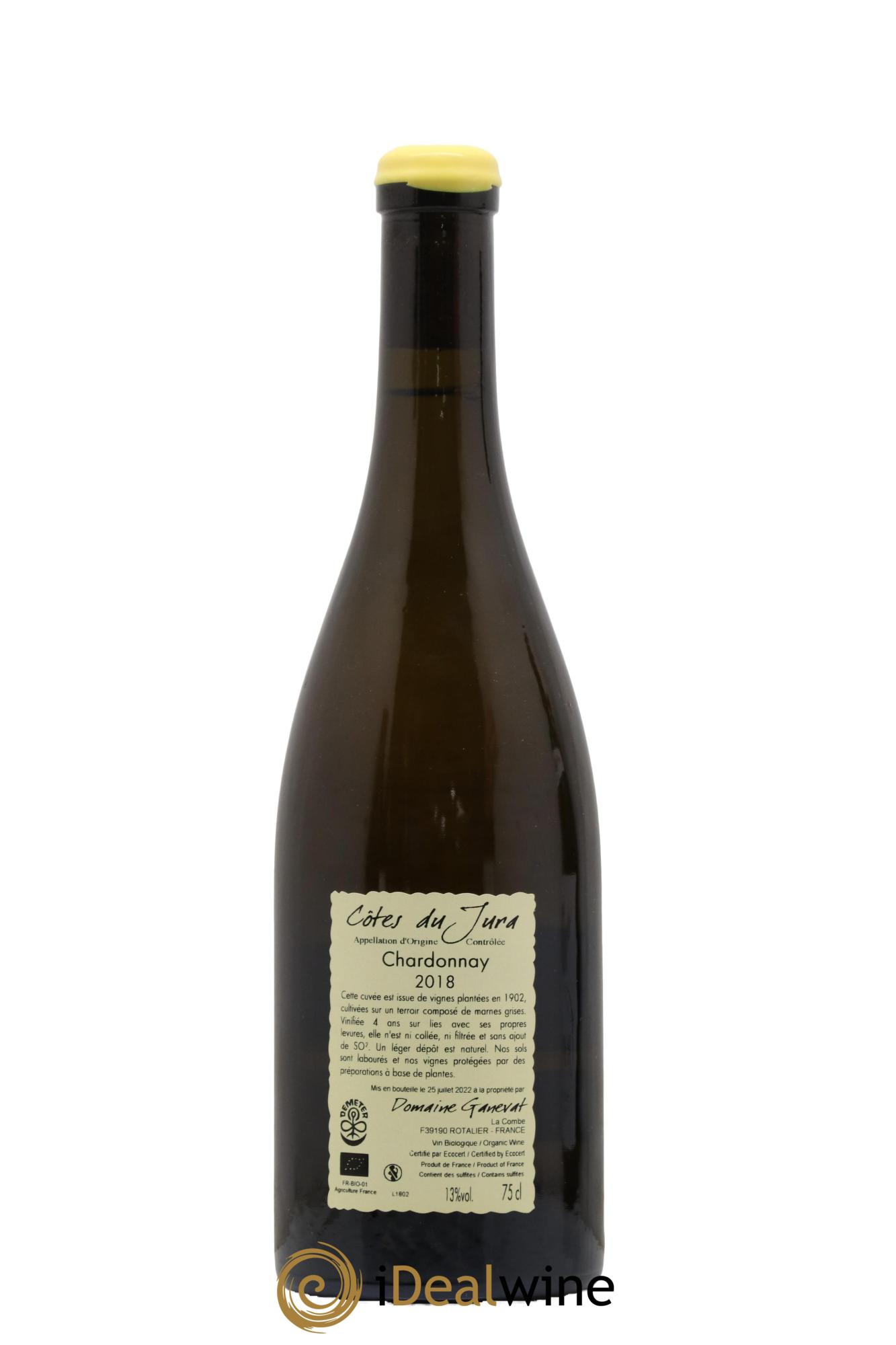 Côtes du Jura Les Chalasses Vieilles Vignes Jean-François Ganevat (Domaine) 2018 - Lot de 1 bouteille - 1