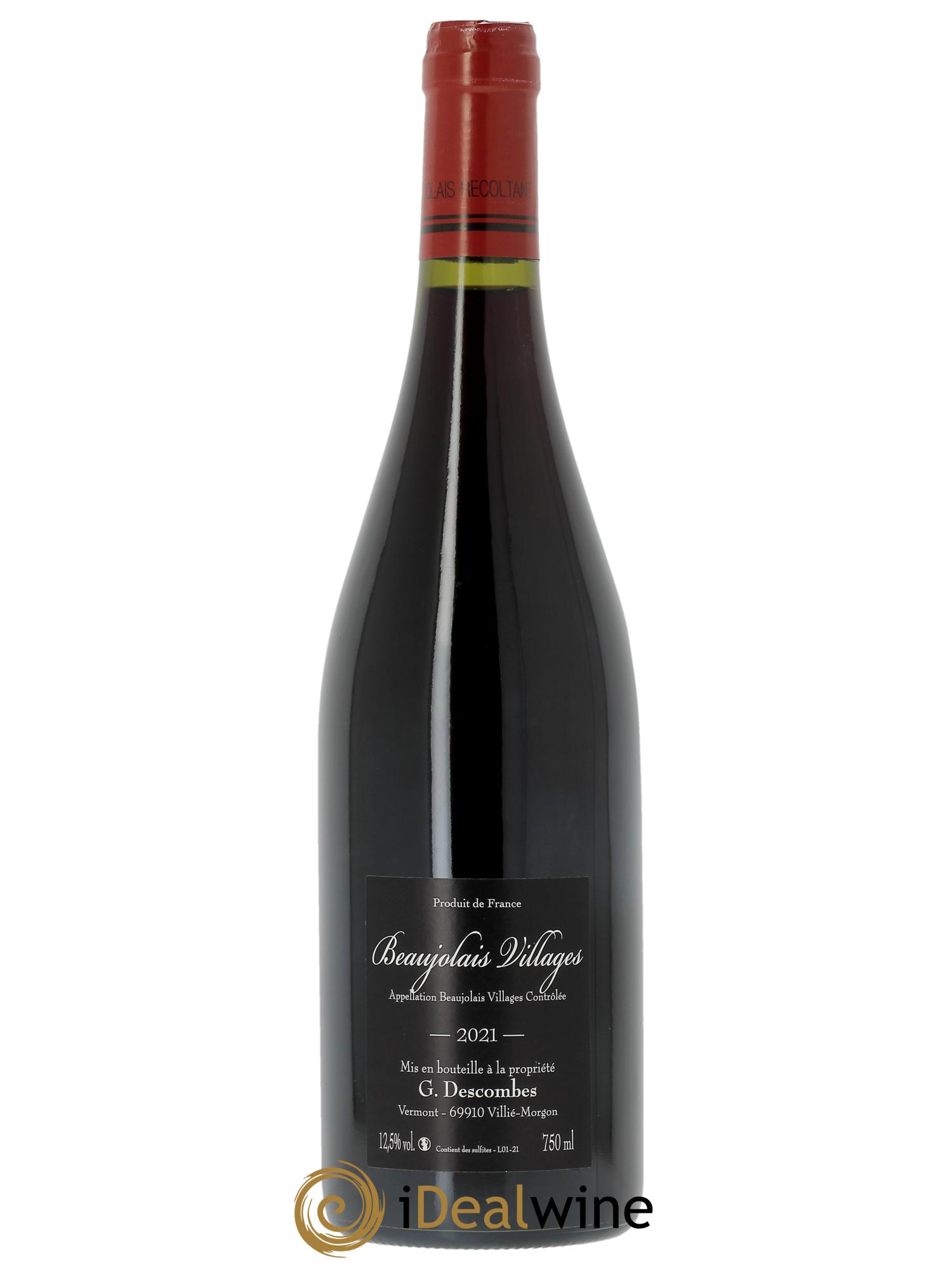 Beaujolais Cuvée Gigi Georges Descombes (Domaine)  2021 - Lot of 1 bottle - 1