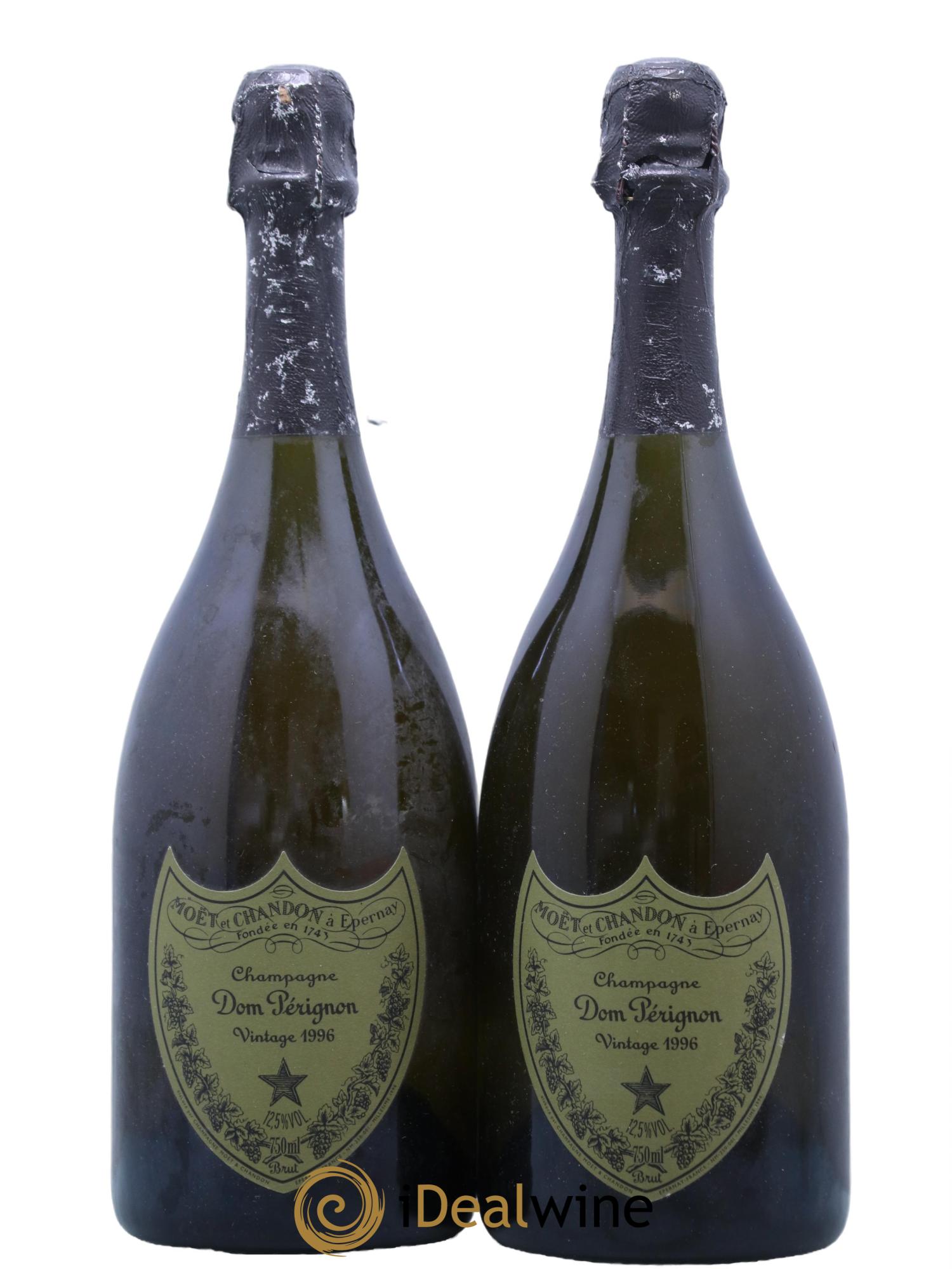 Brut Dom Pérignon 1996 - Lot de 2 bouteilles - 0