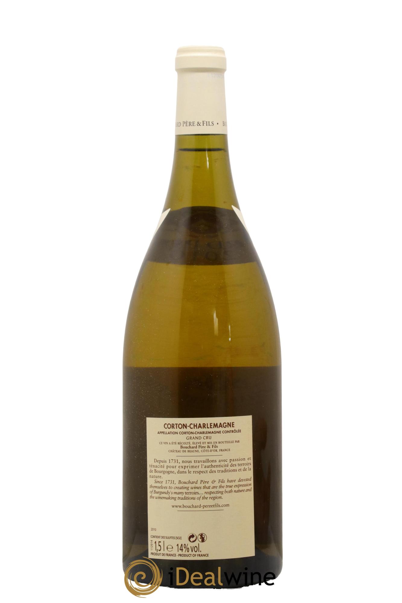 Corton-Charlemagne Grand Cru Bouchard Père & Fils 2010 - Lot of 1 magnum - 2